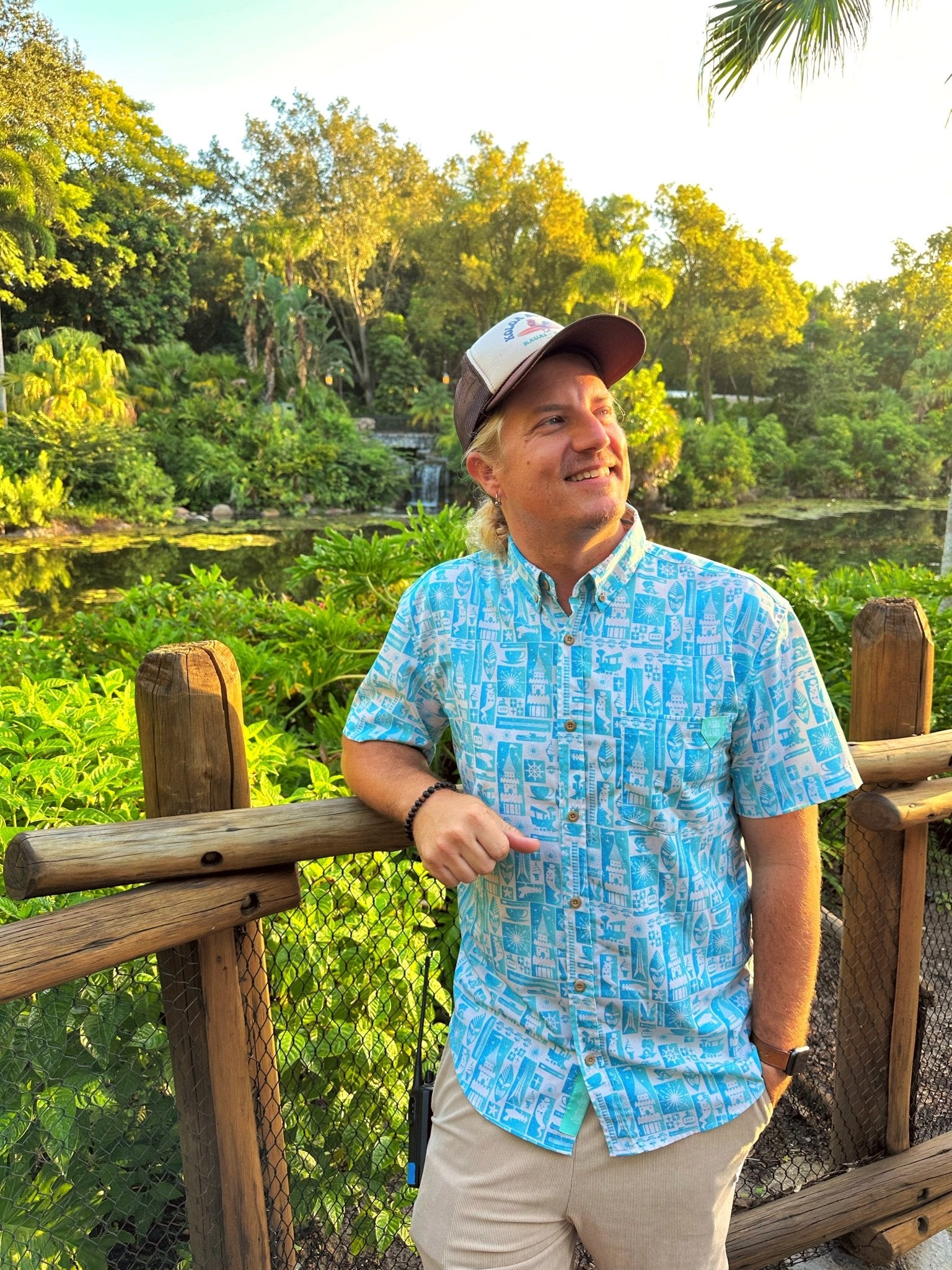 Aloha Kingdom Button Up Shirt | Park Candy