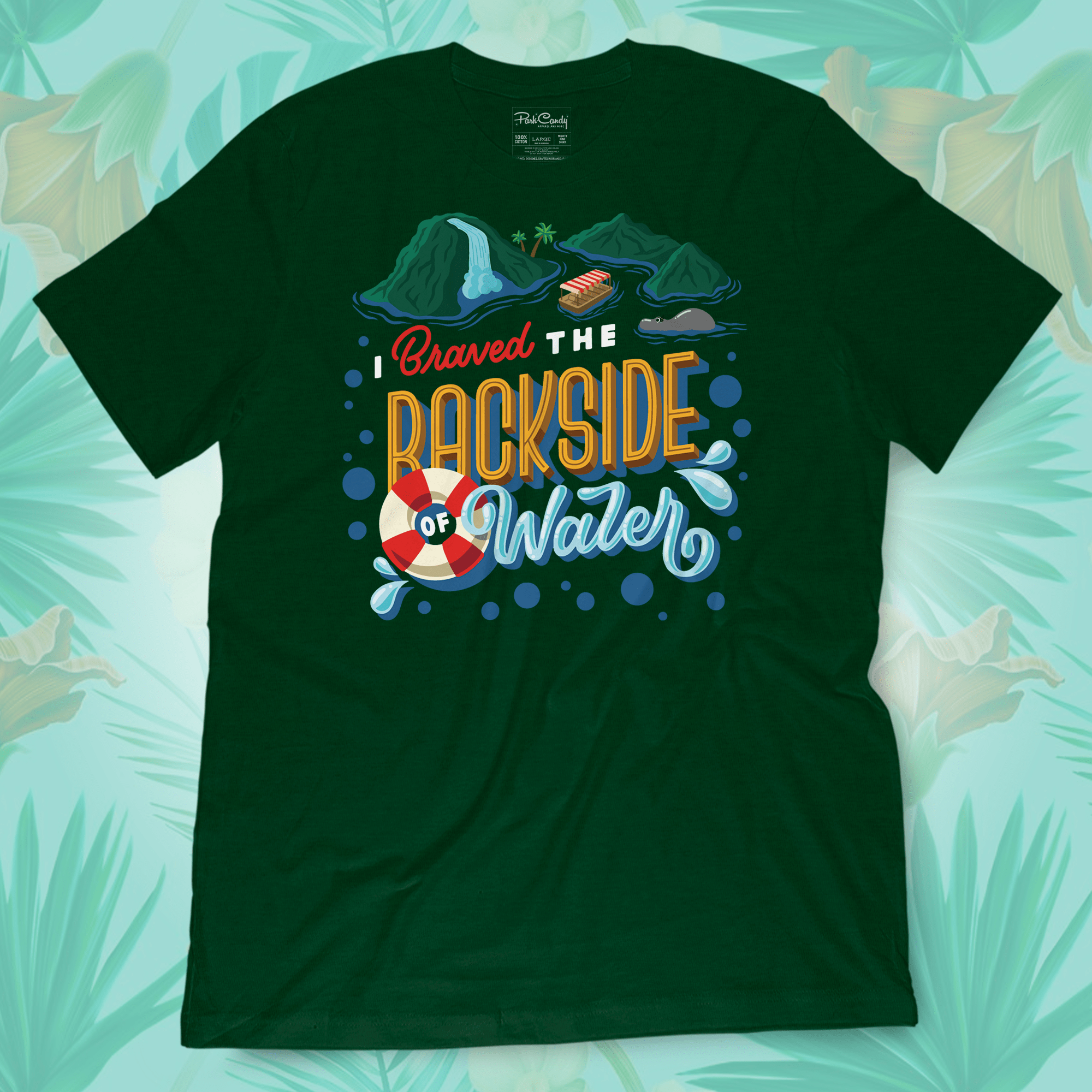 Backside of Water Shirt | Park Candy