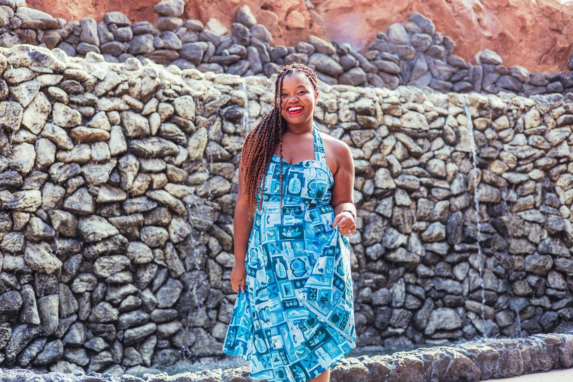 Blue Hawaii Tiki Tiki Sweetheart Swing Dress - MAY PREORDER | Park Candy