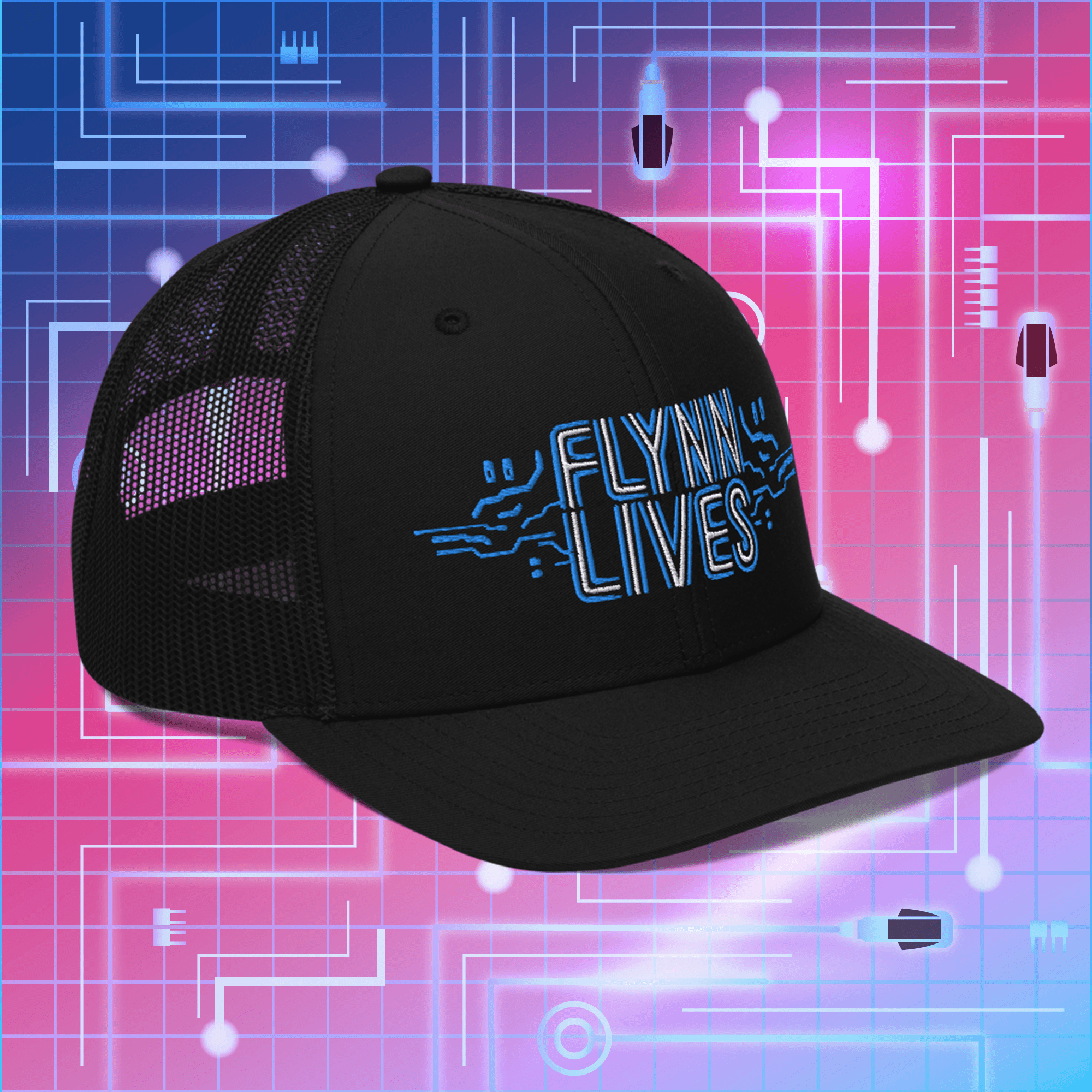 Flynn Lives Trucker Hat | Park Candy