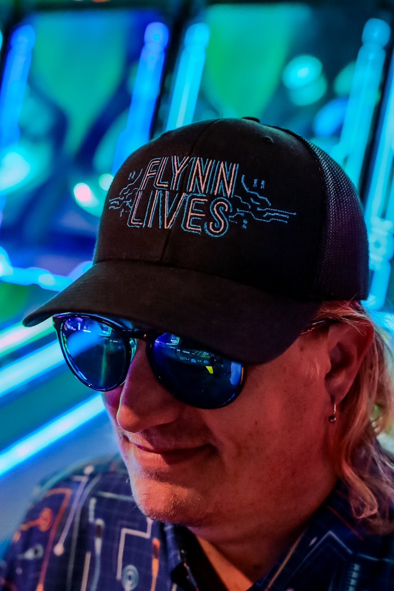 Flynn Lives Trucker Hat | Park Candy