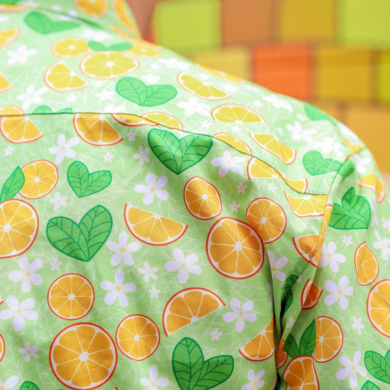 Orange Groves Button Up Shirt | Park Candy