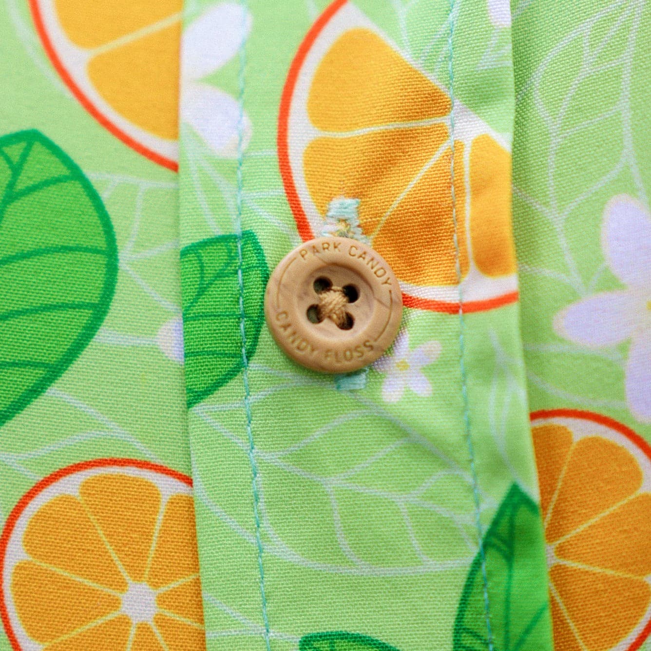 Orange Groves Button Up Shirt | Park Candy