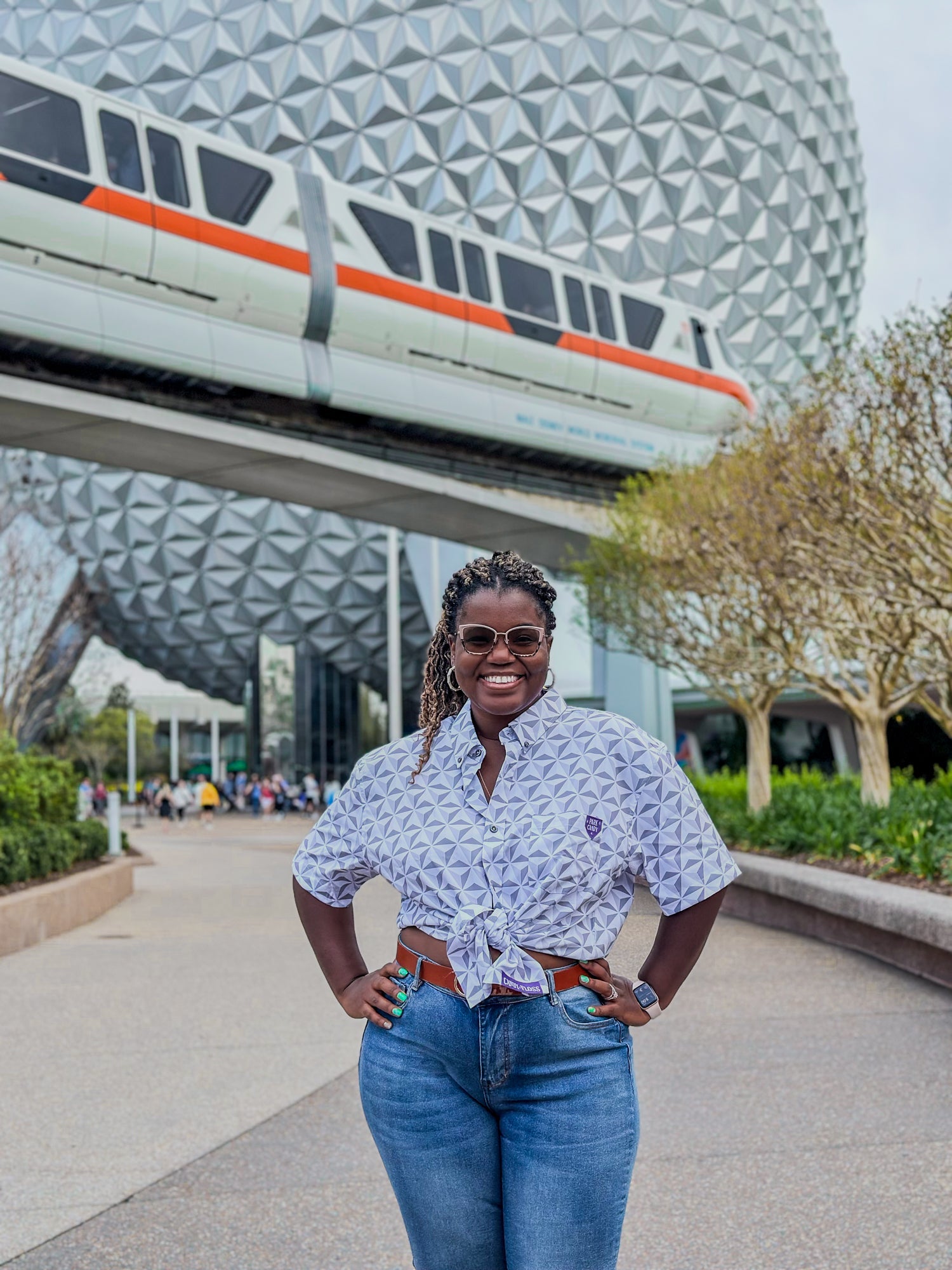 Spaceship Button Up Shirt | Park Candy