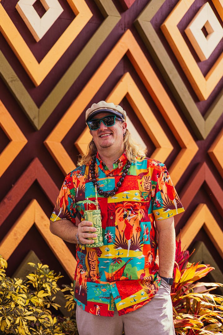 Tiki - a - Go - Go Aloha Shirt | Park Candy