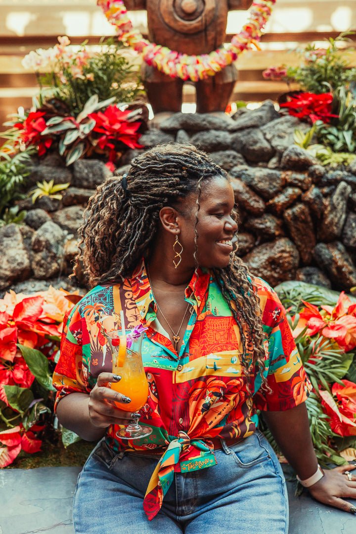 Tiki - a - Go - Go Aloha Shirt | Park Candy