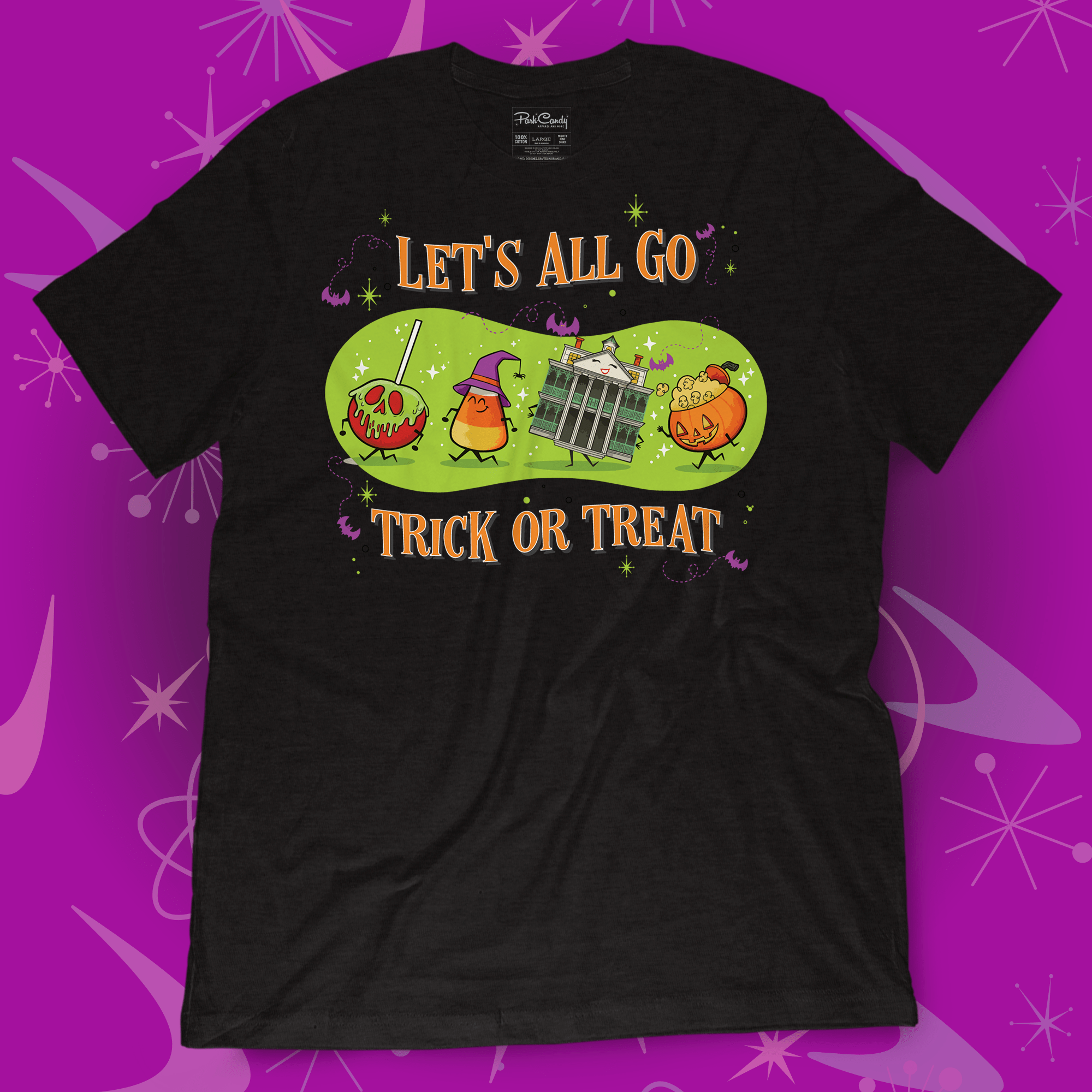 Let's All Go Trick or Treat Shirt - Park Candy