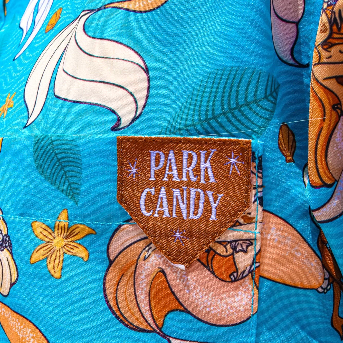 Mermaid Lagoon Button Up Shirt - Park Candy