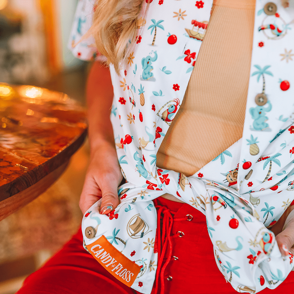 Camp Collar Adventure Button Up Shirt | Park Candy