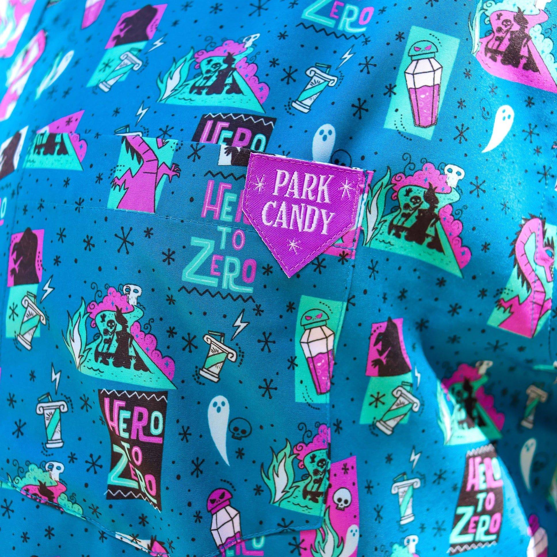 Hero to Zero Button Up Shirt | Park Candy