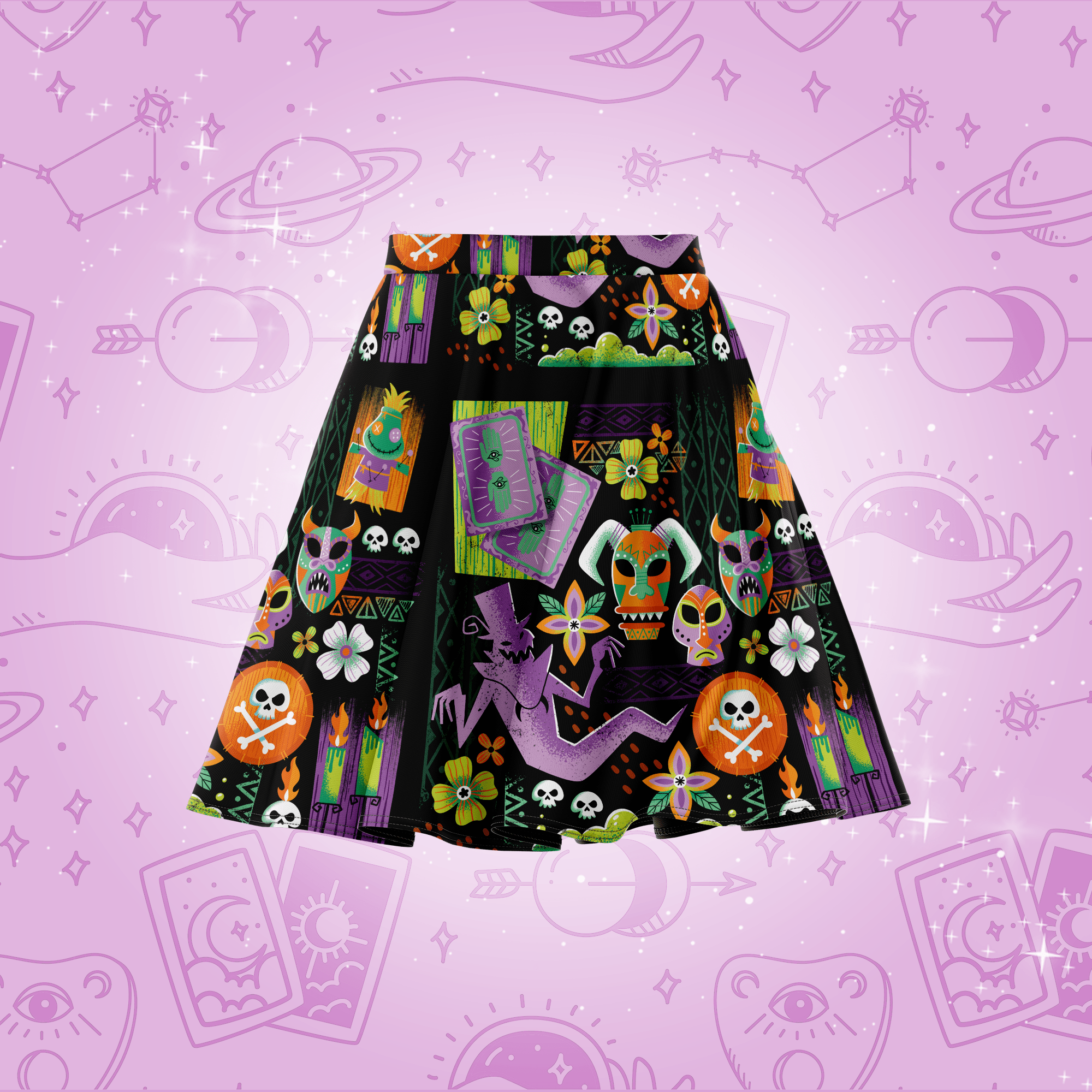 Voodoo Hoodoo Midi Skirt | Park Candy
