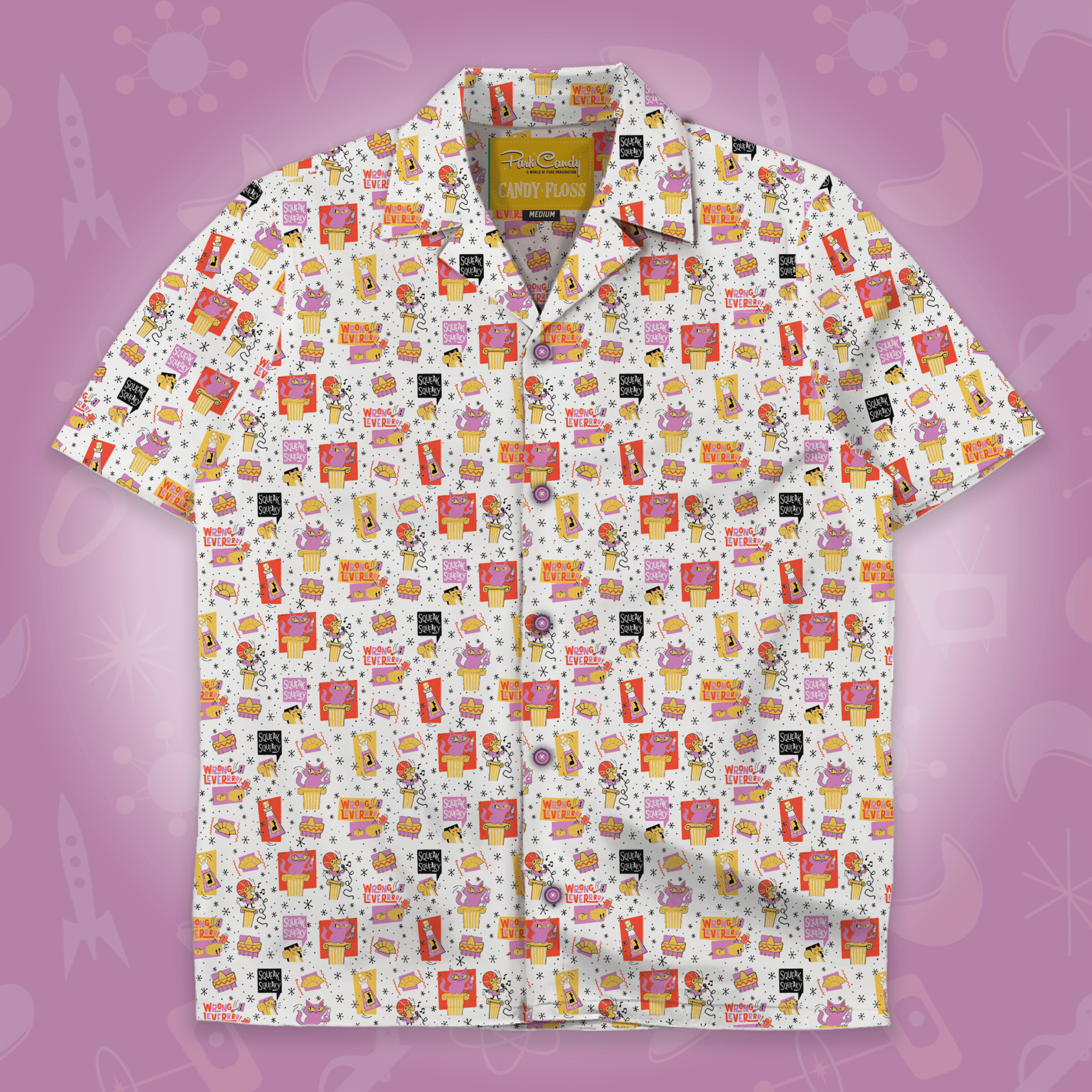 Womenʻs Emperorʻs New Brew Button Up Shirt | Park Candy