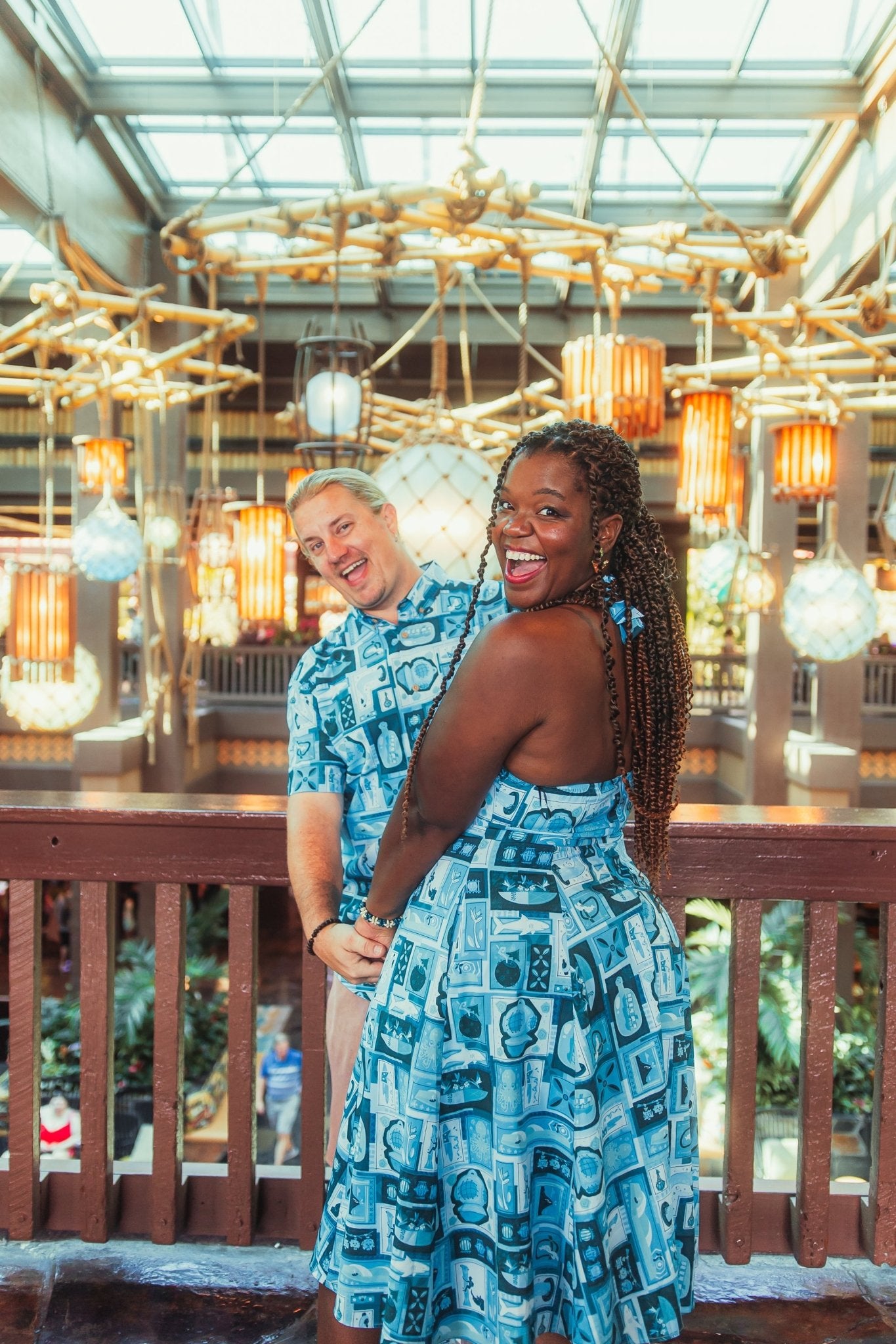 Blue Hawaii Tiki Tiki Sweetheart Swing Dress - MAY PREORDER | Park Candy
