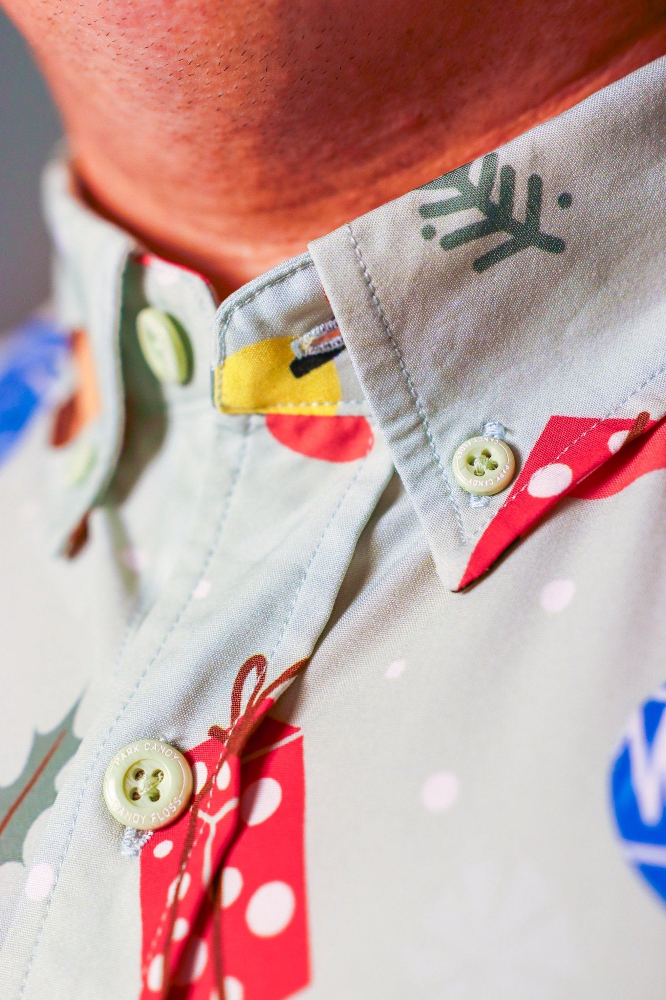 Chipmunk Cheer Button Up Shirt - DECEMBER PREORDER | Park Candy