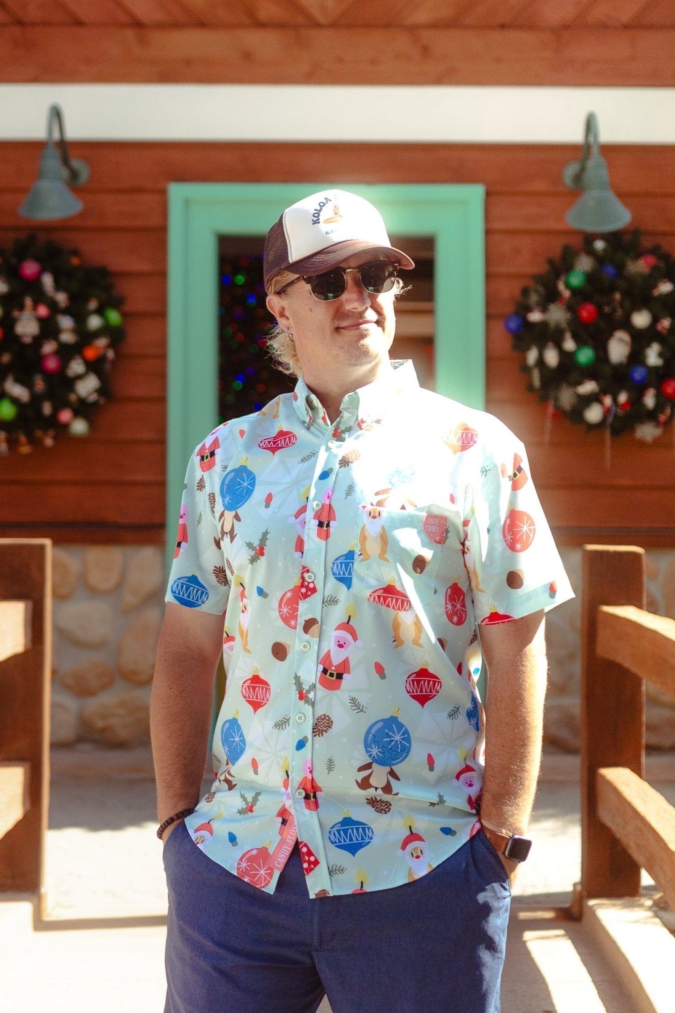 Chipmunk Cheer Button Up Shirt | Park Candy