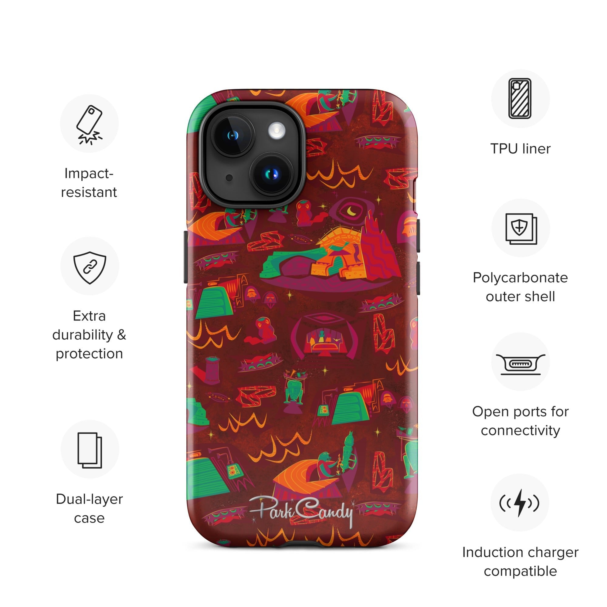 Galactic Cantina Tough Case for iPhone Park Candy Galactic Cantina Tough Case for iPhone Park Candy
