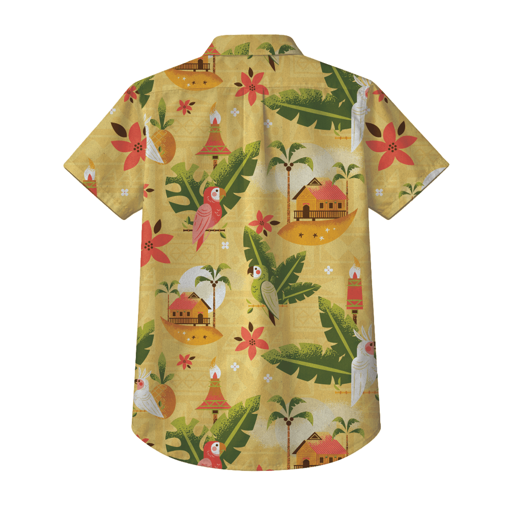 Polynesian Paradise Aloha Shirt - MARCH PREORDER | Park Candy