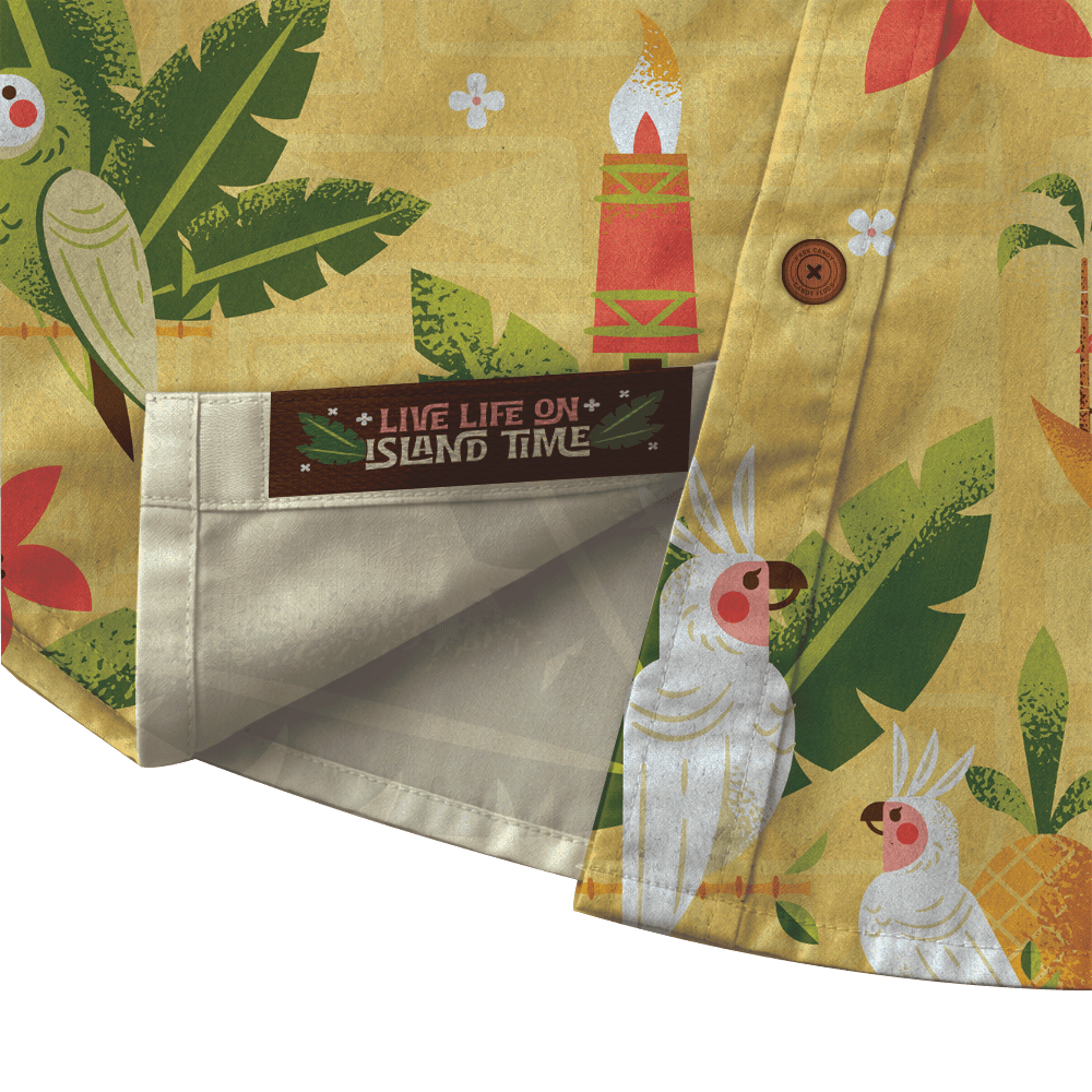 Polynesian Paradise Aloha Shirt - MARCH PREORDER | Park Candy