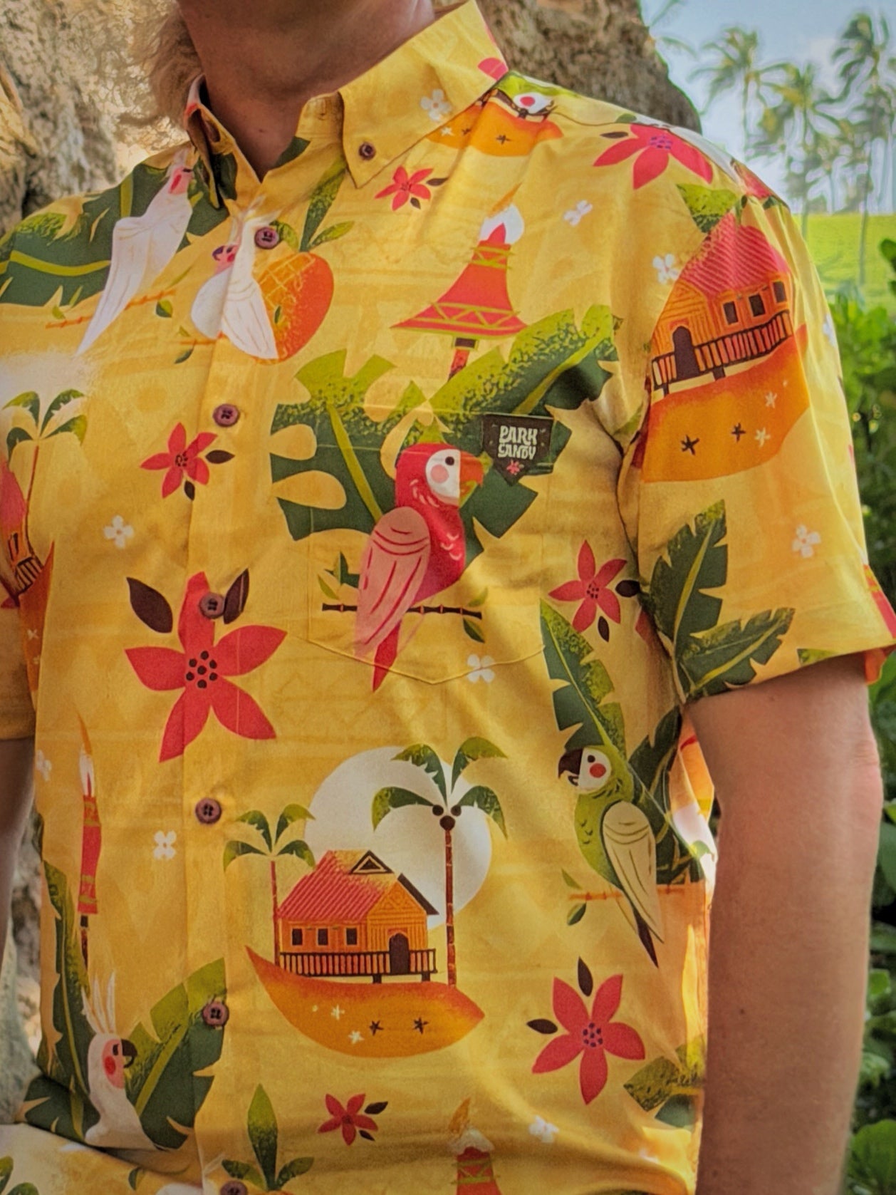 Polynesian Paradise Aloha Shirt - MARCH PREORDER | Park Candy