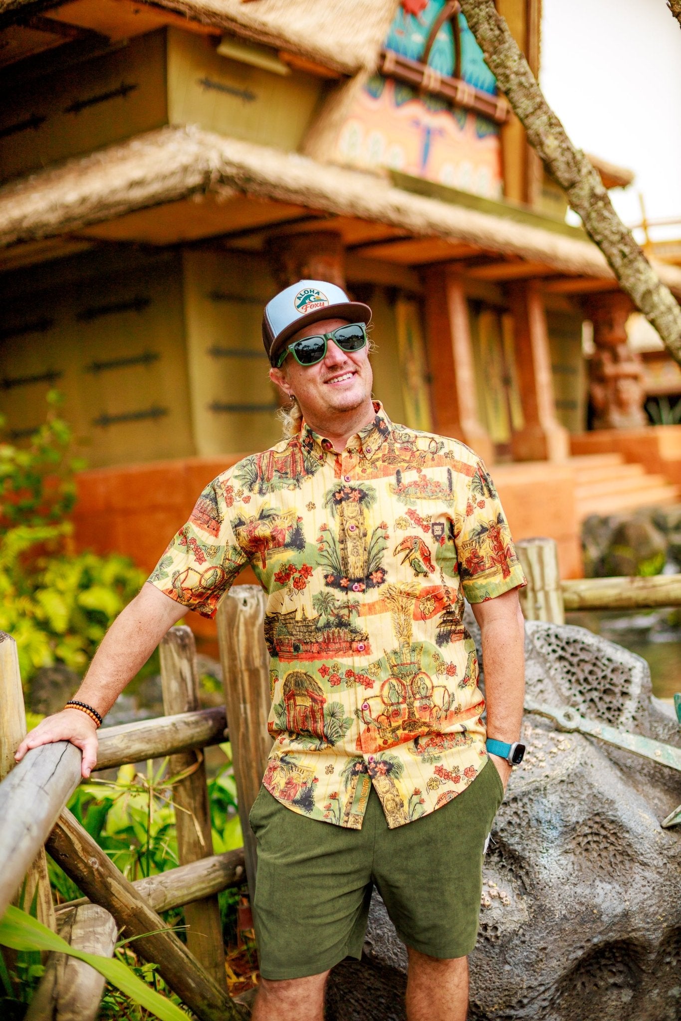 Sunshine Pavilion Aloha Shirt - APRIL PREORDER | Park Candy