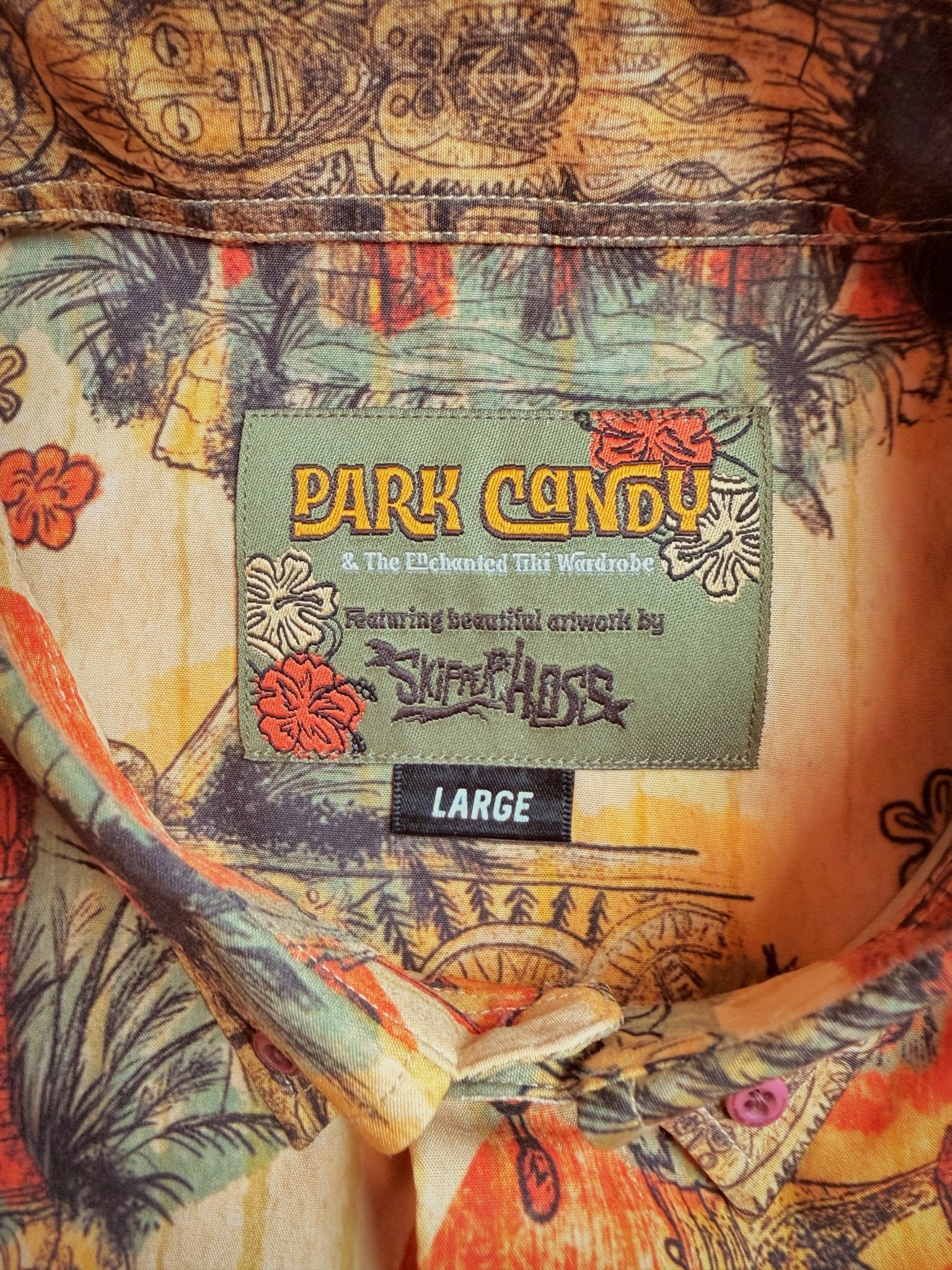 Sunshine Pavilion Aloha Shirt - MARCH PREORDER | Park Candy