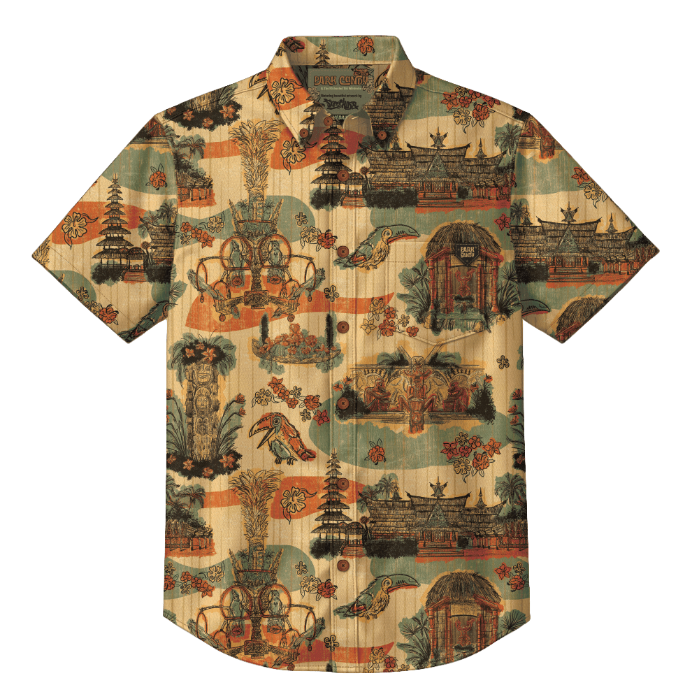Sunshine Pavilion Aloha Shirt - MARCH PREORDER | Park Candy