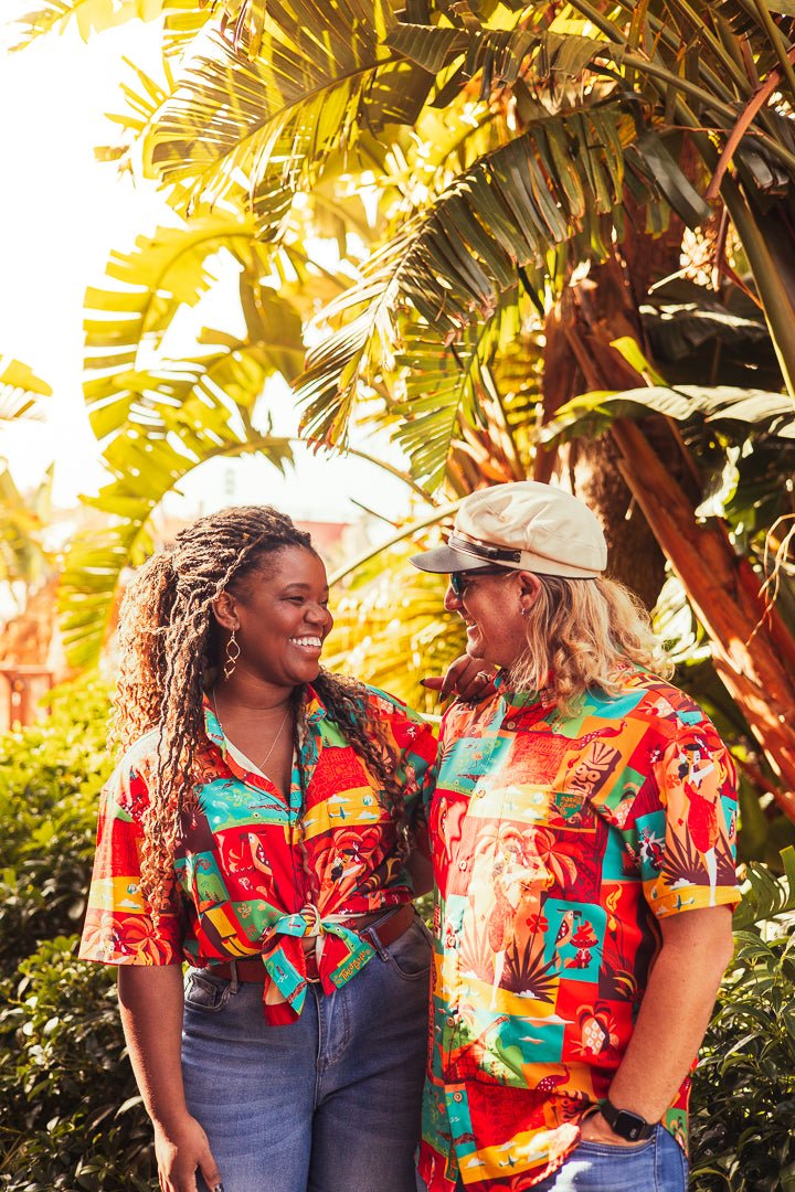 Tiki - a - Go - Go Aloha Shirt | Park Candy