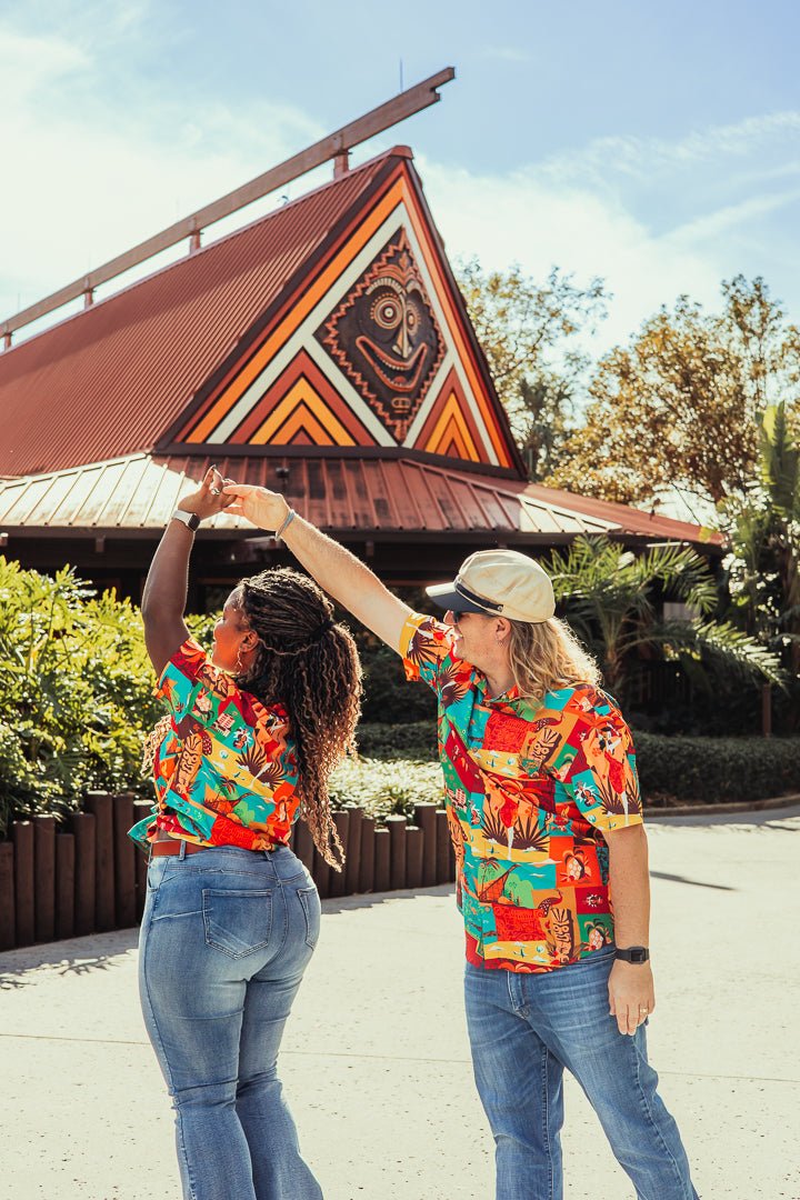 Tiki - a - Go - Go Aloha Shirt | Park Candy