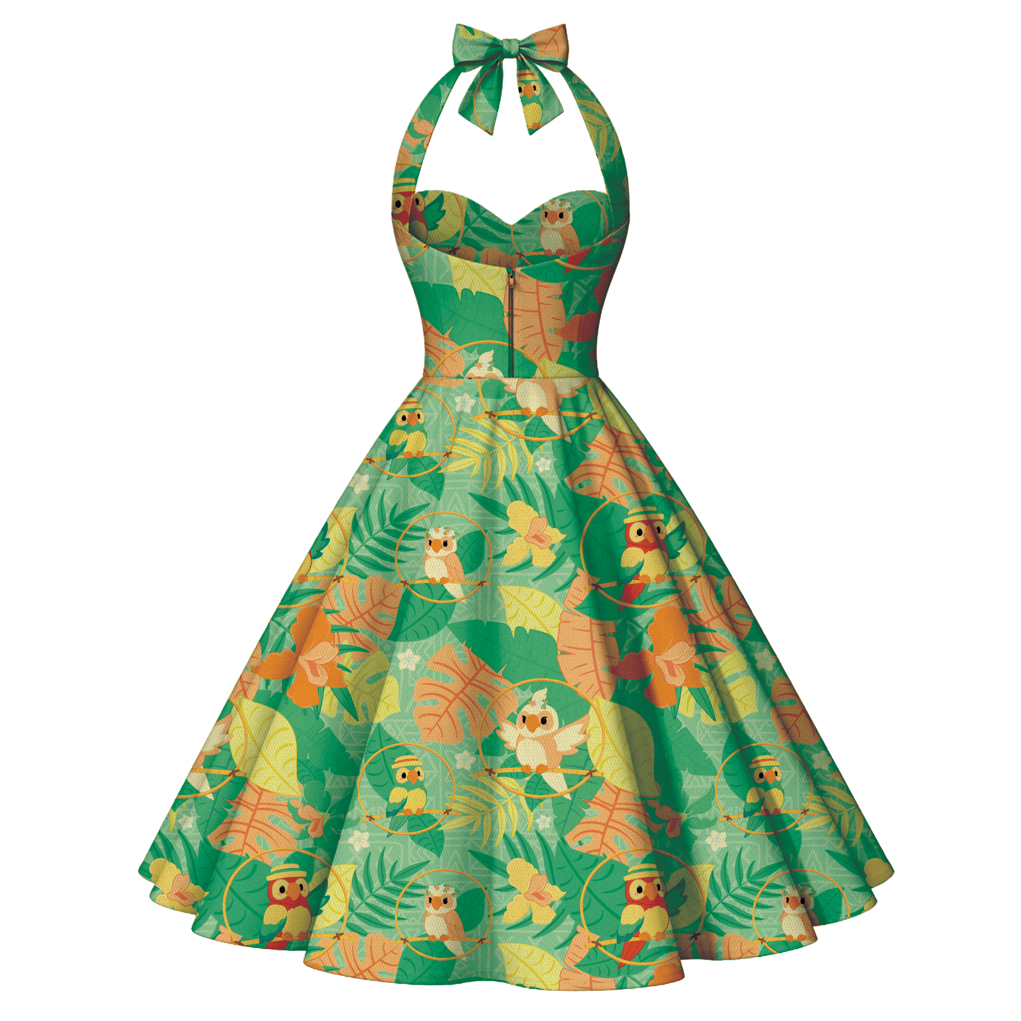 Tropical Hideaway Sweetheart Swing Dress - MARCH PREORDER | Park Candy