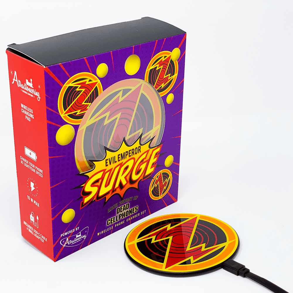 Evil Emperor Surge Wireless Phone Charging Kit - Park Candy