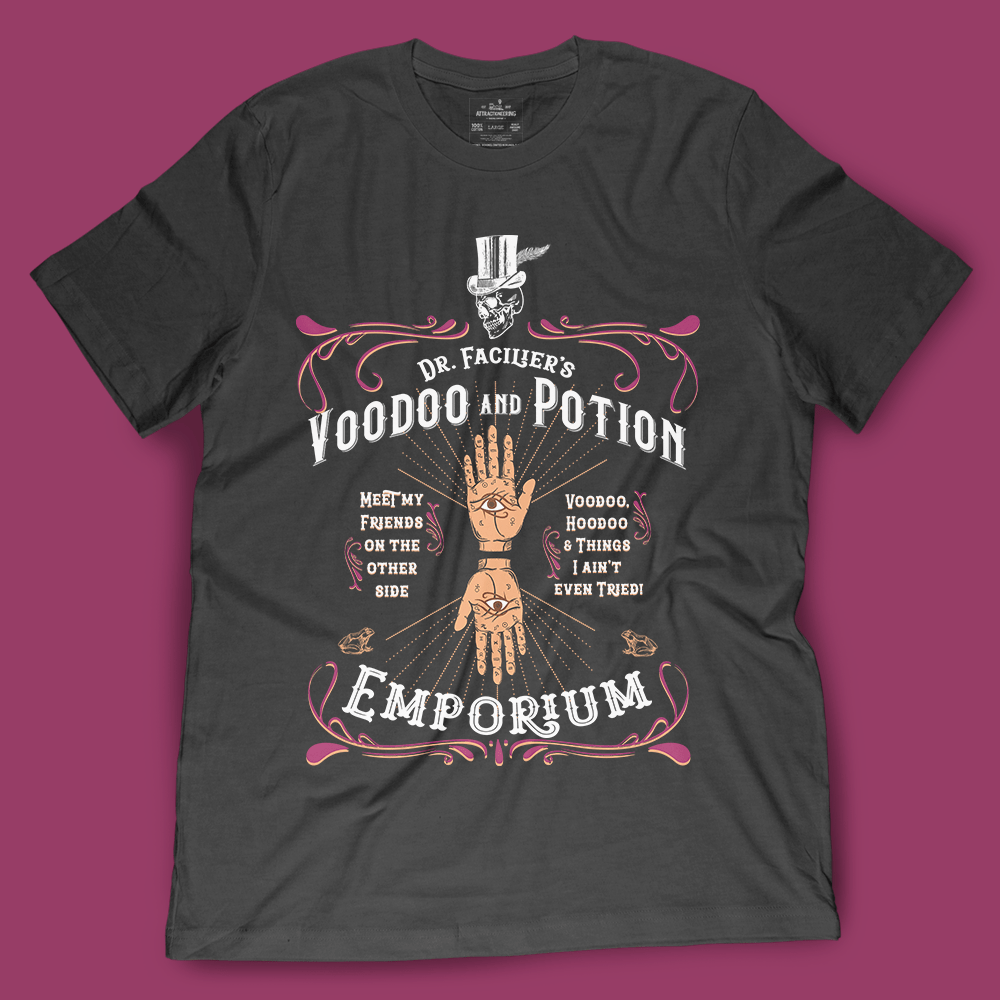Voodoo and Potion Emporium Shirt - Park Candy