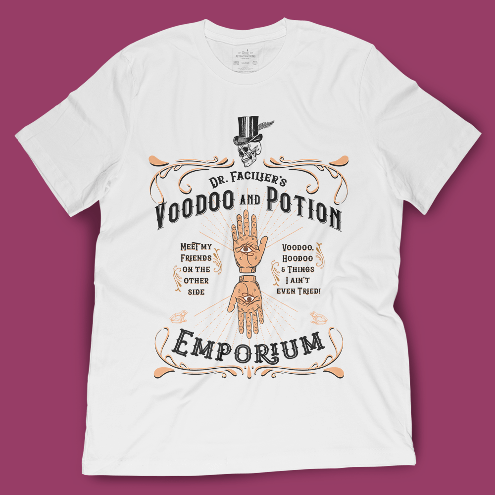 Voodoo and Potion Emporium Shirt - Park Candy