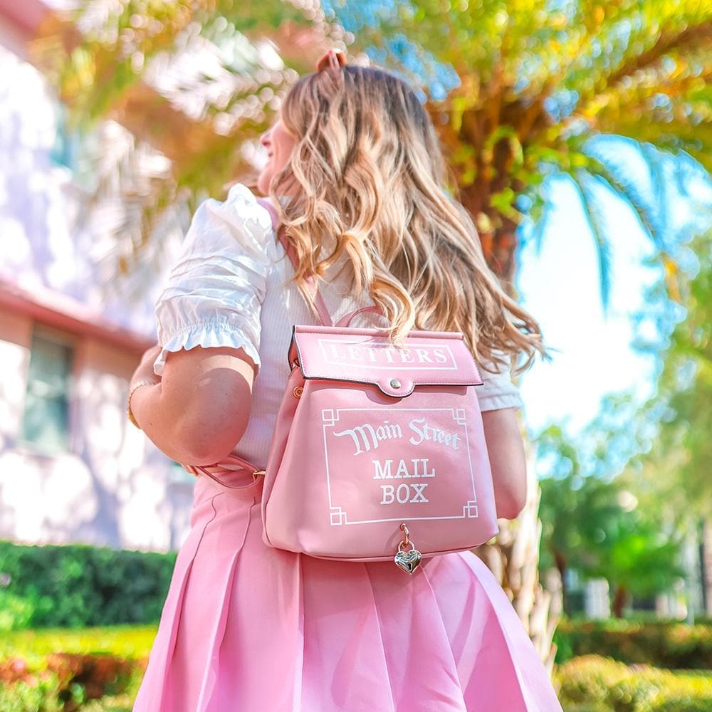 Pink Main Street Mailbox Backpack - Park Candy