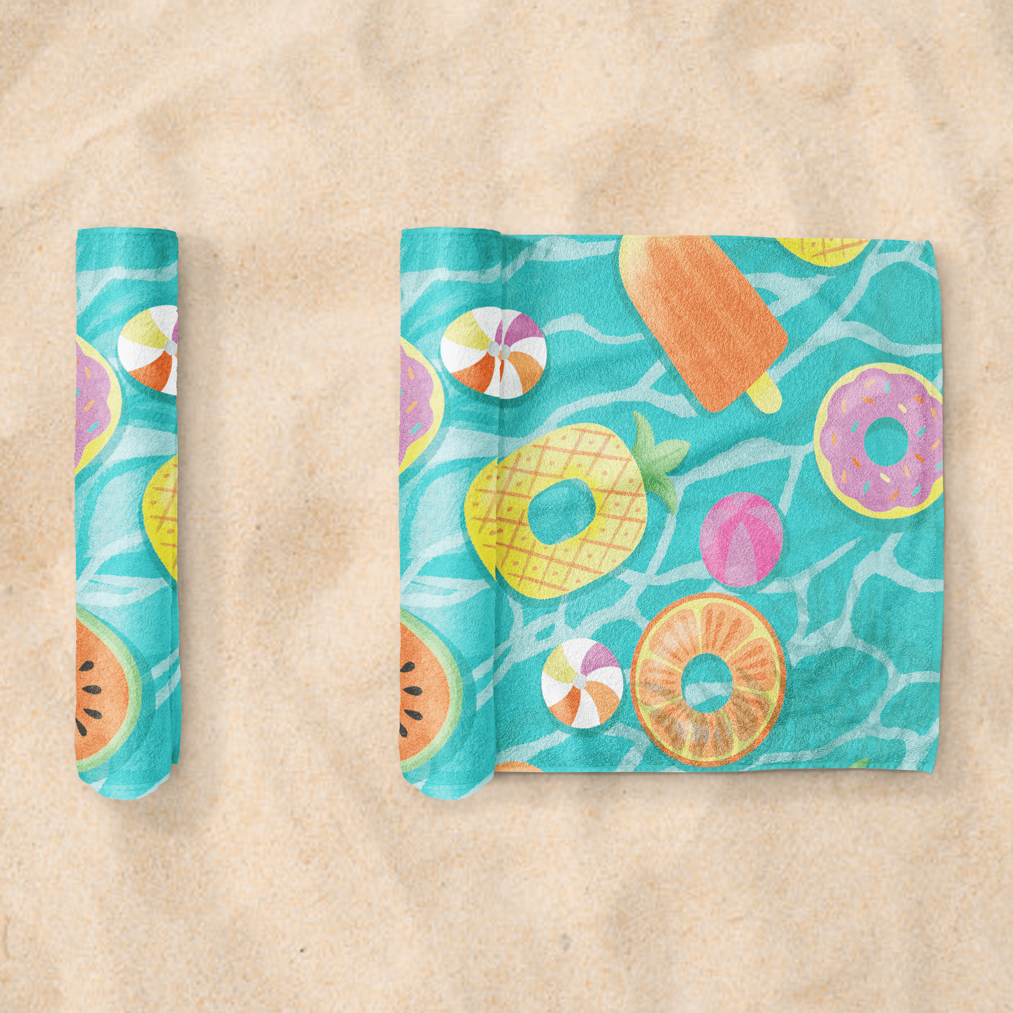 Pool Daze Beach Towel - Park Candy