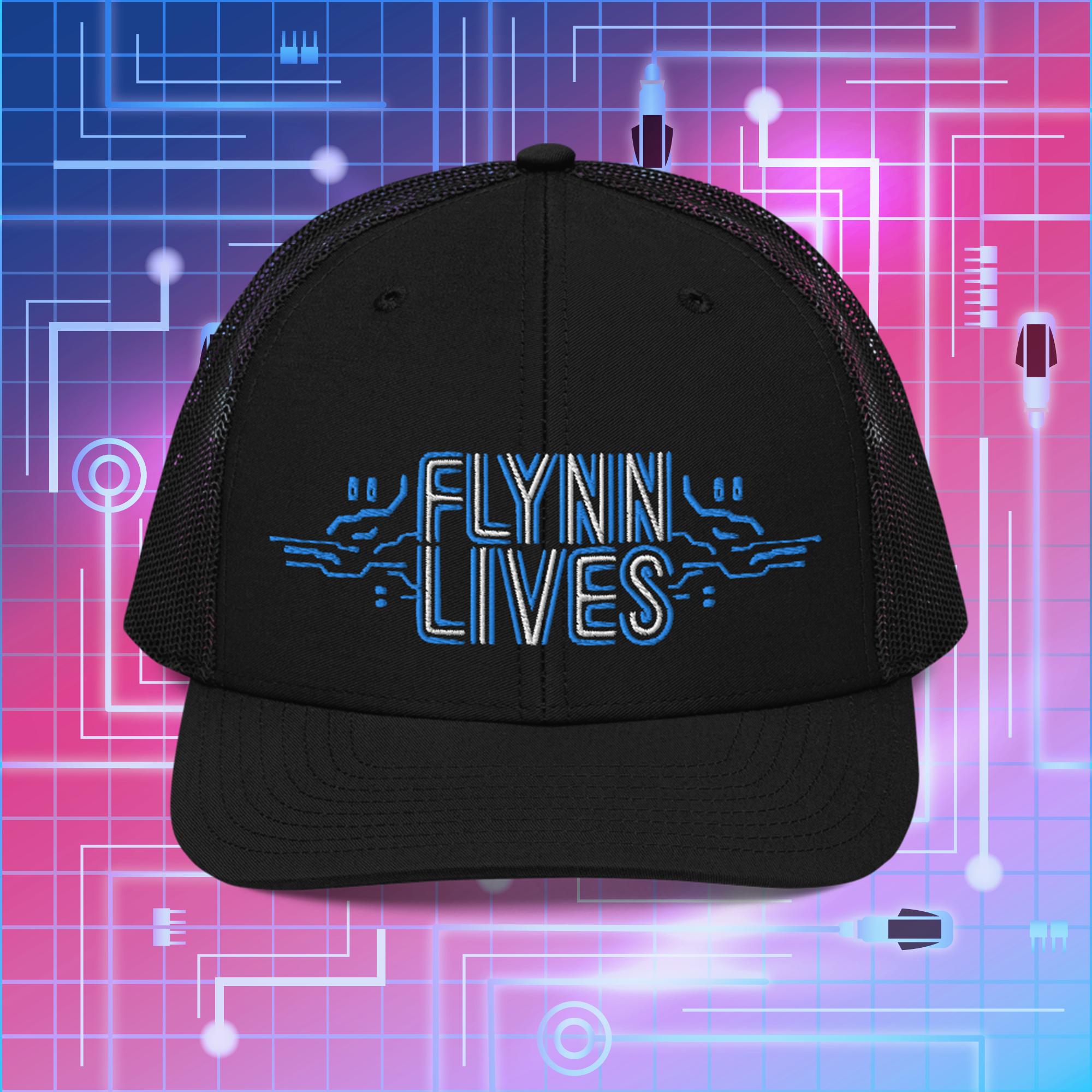 Flynn Lives Trucker Hat - Park Candy