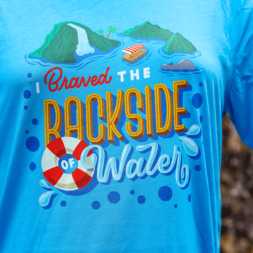 Backside of Water Shirt - Park Candy