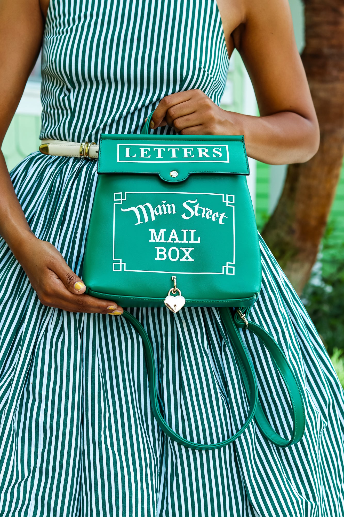 Green Main Street Mailbox Backpack - NOVEMBER PREORDER - Park Candy