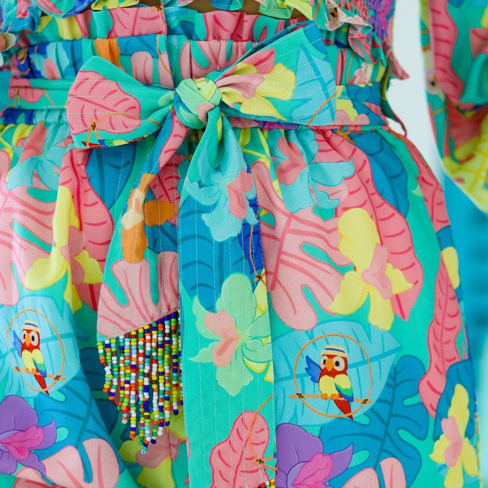 Tropical Hideaway High Waisted Shorts - MARCH PREORDER - Park Candy
