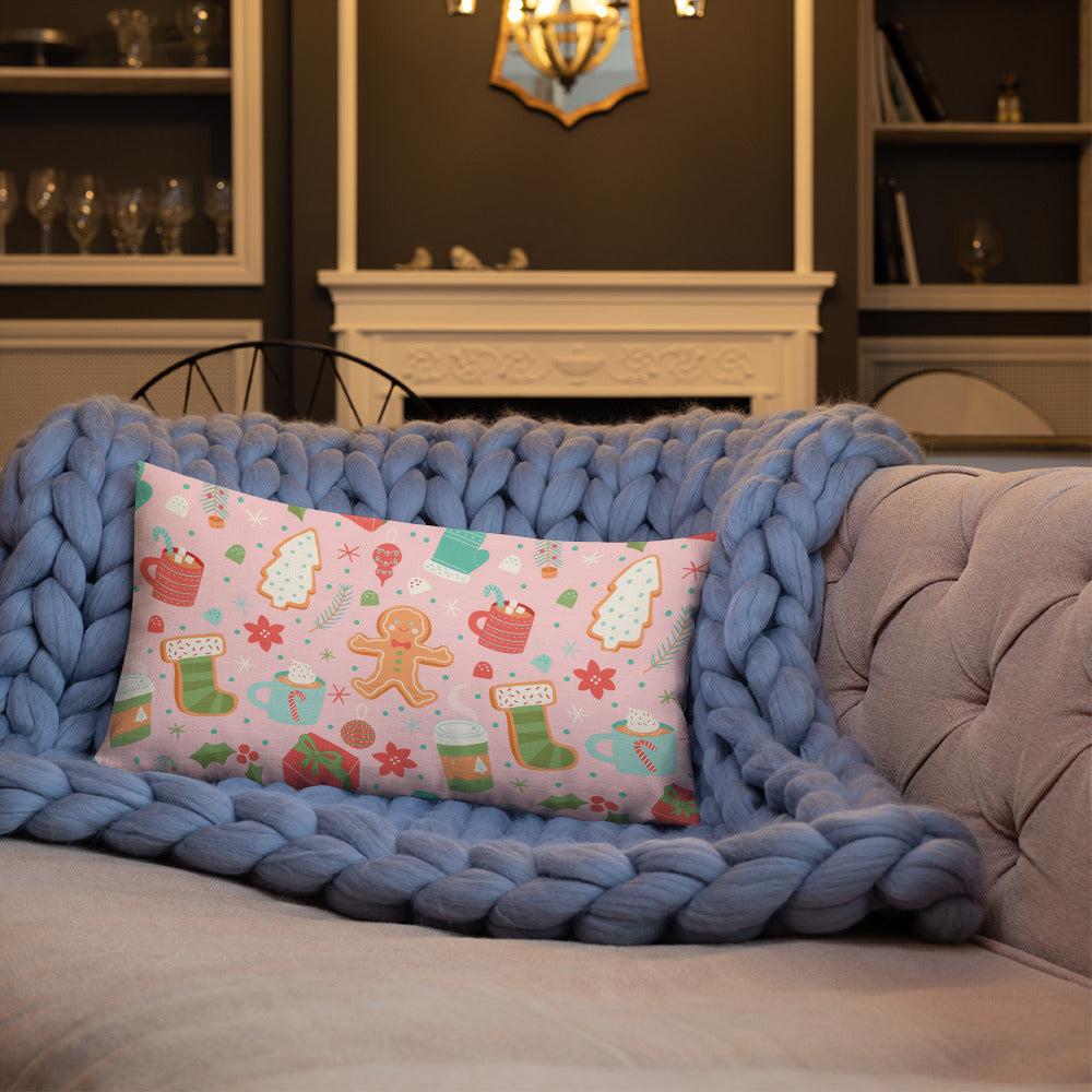 Cozy Cocoa Throw Pillow - Park Candy
