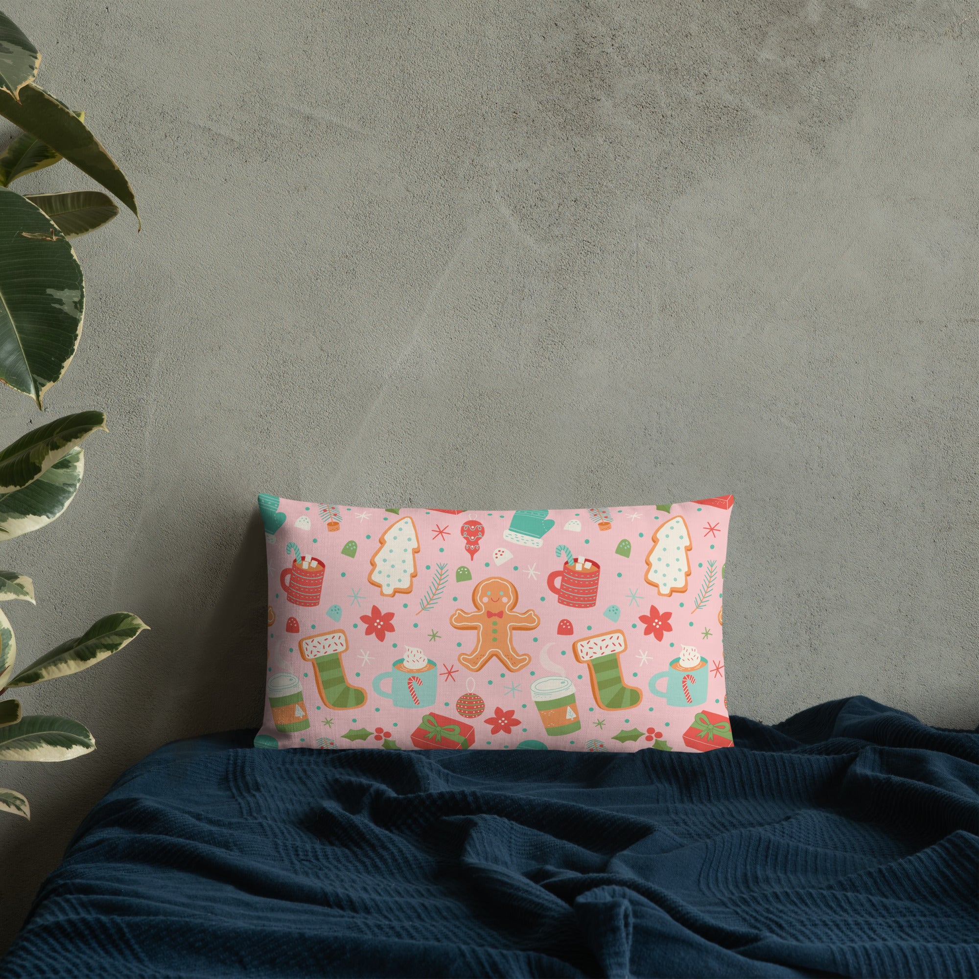 Cozy Cocoa Throw Pillow - Park Candy