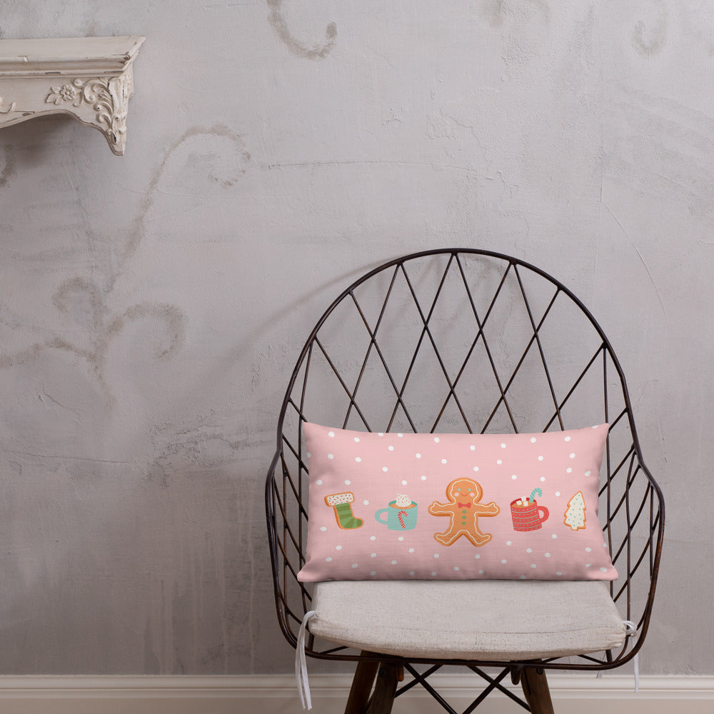 Cozy Cocoa Throw Pillow - Park Candy