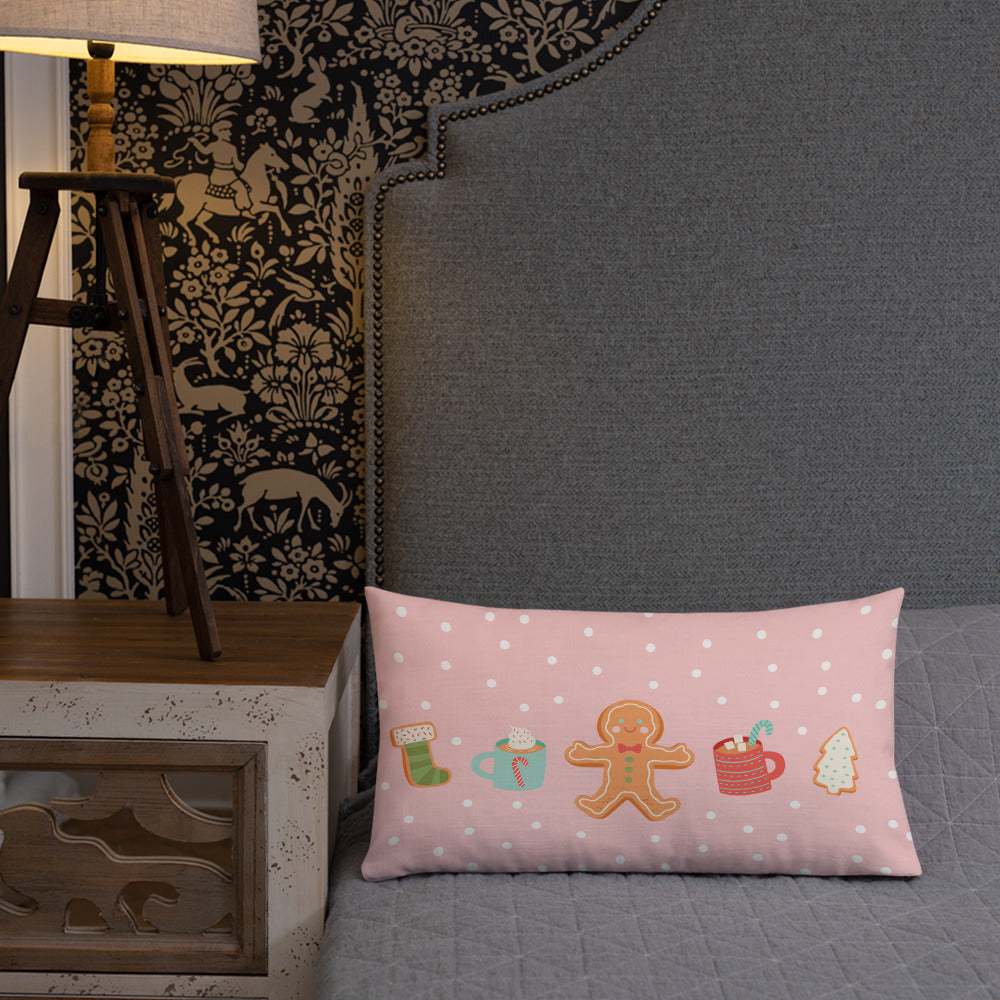 Cozy Cocoa Throw Pillow - Park Candy