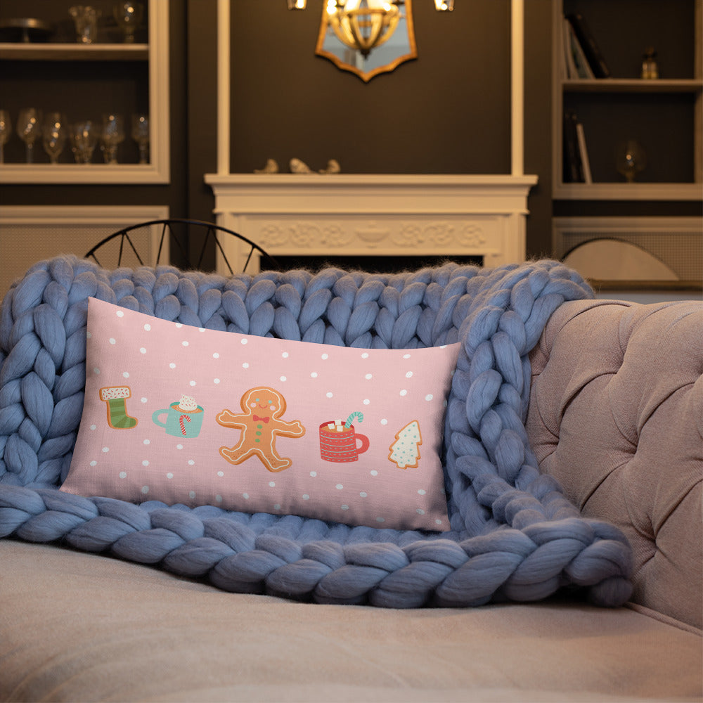 Cozy Cocoa Throw Pillow - Park Candy