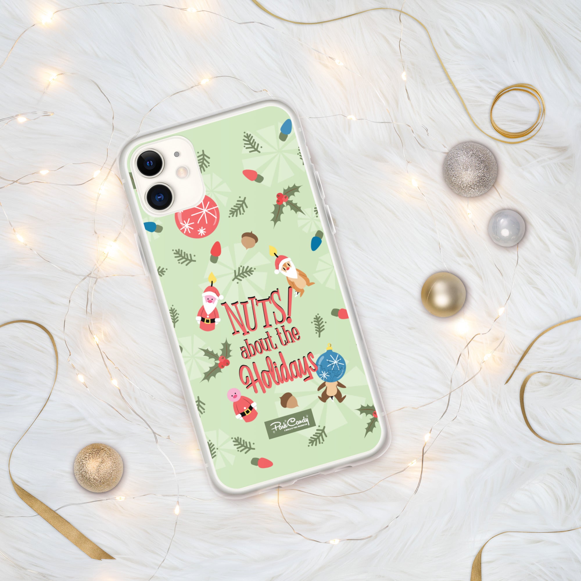 Chipmunk Cheer iPhone Case - Park Candy