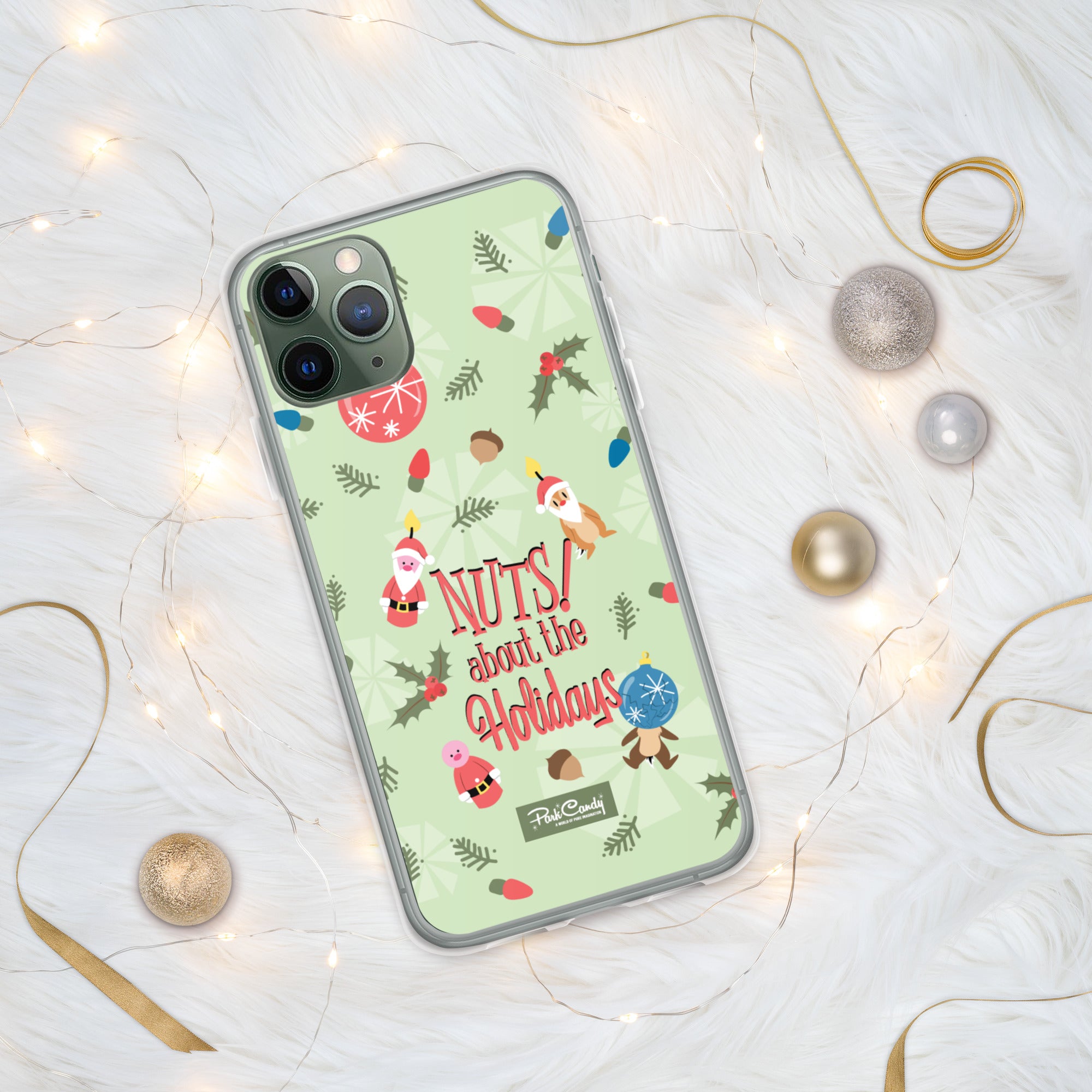 Chipmunk Cheer iPhone Case - Park Candy