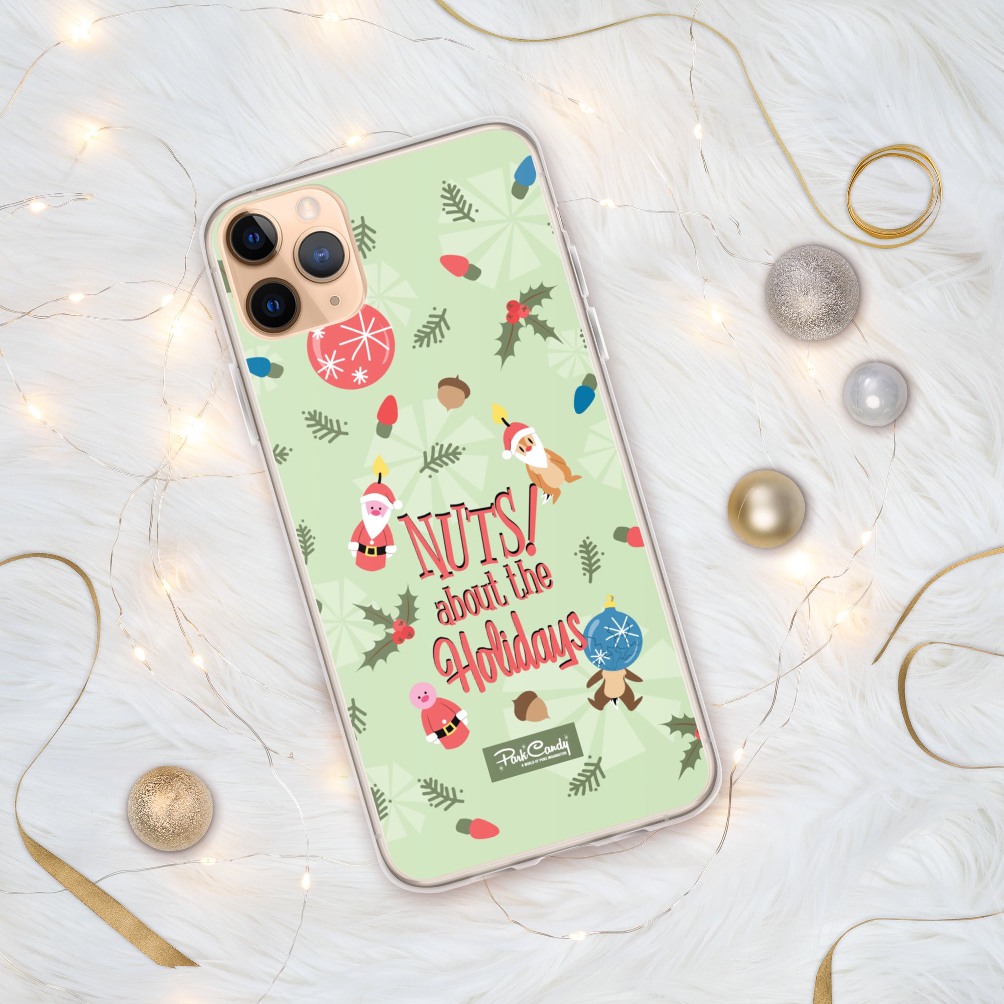 Chipmunk Cheer iPhone Case - Park Candy