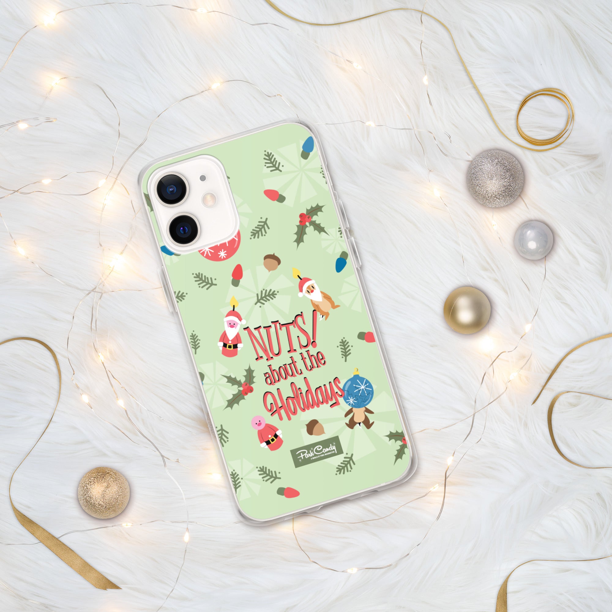 Chipmunk Cheer iPhone Case - Park Candy