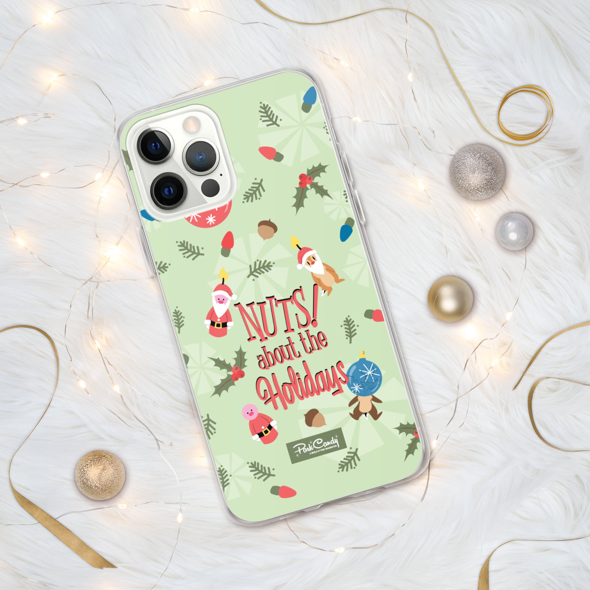 Chipmunk Cheer iPhone Case - Park Candy