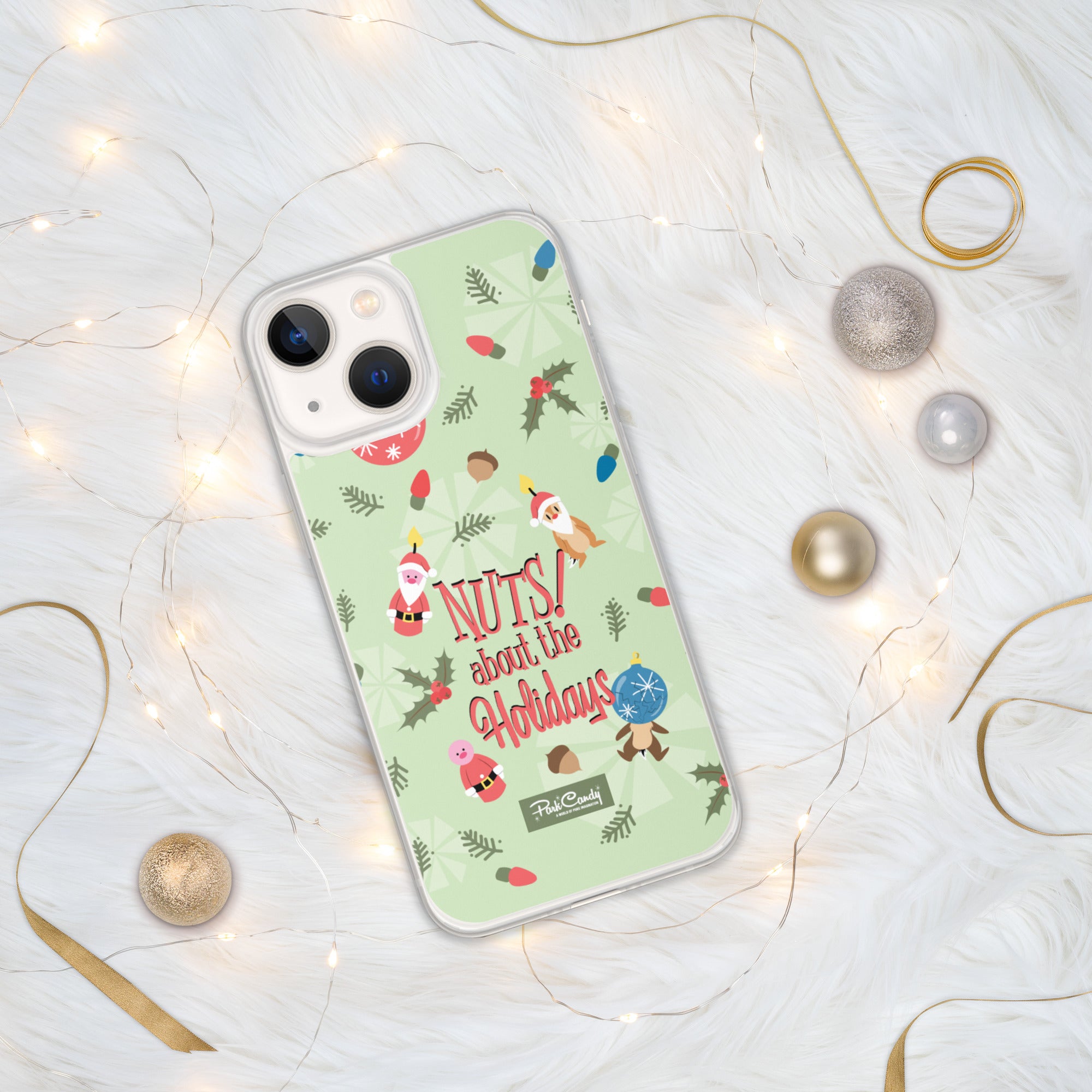 Chipmunk Cheer iPhone Case - Park Candy