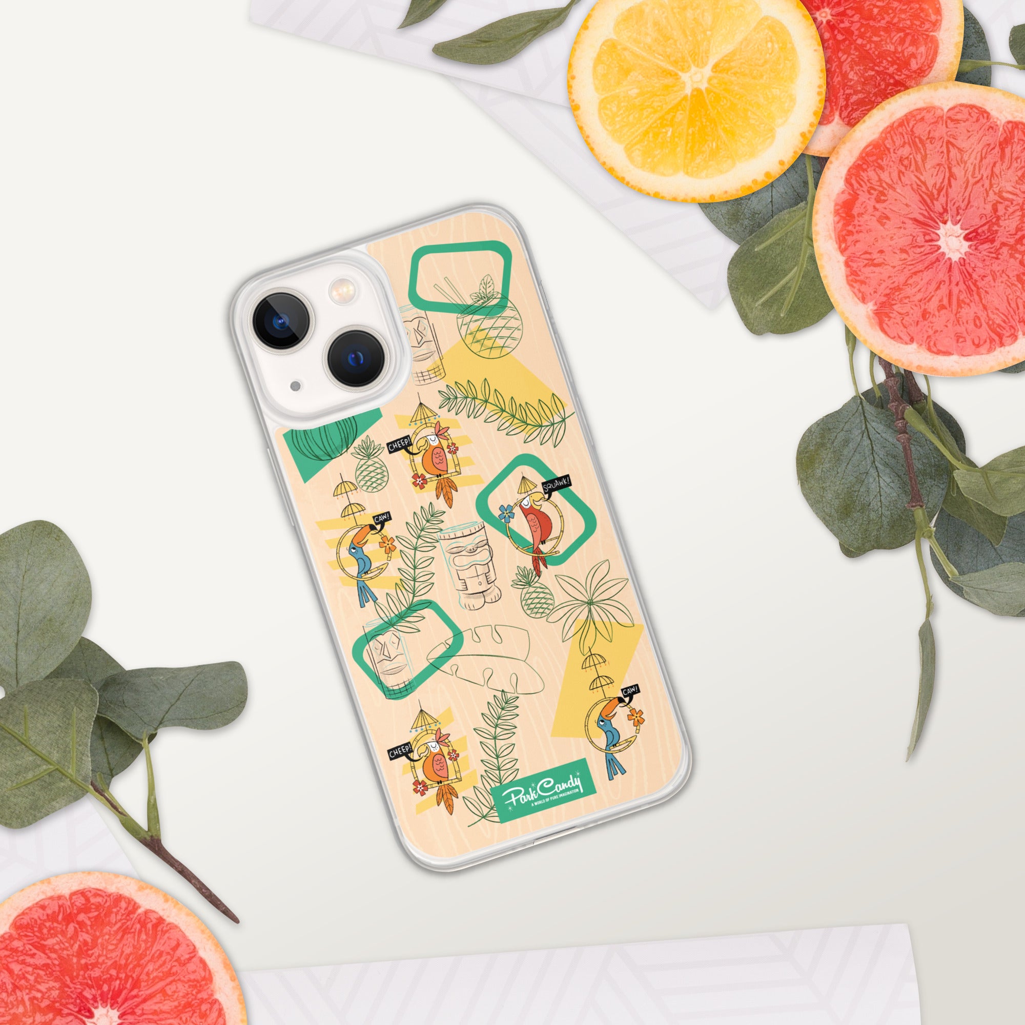 Birds Sing Words iPhone Case - Park Candy